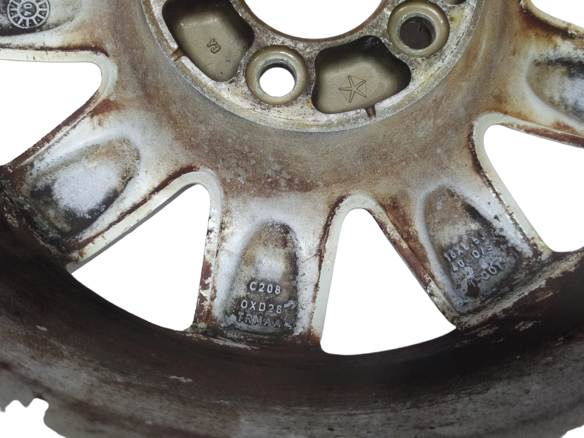 Roda Dianteira Esquerda Aro 16 Grand Caravan 2005 V586 5