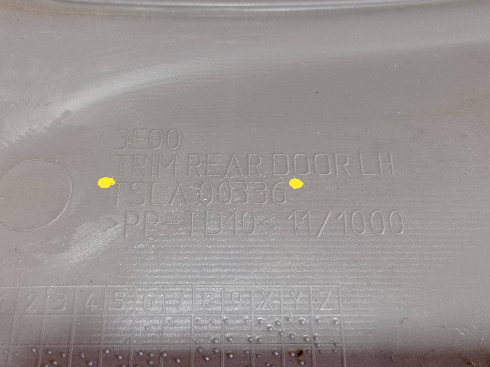 Forro Porta Traseiro Esquerdo Mitsubishi L200 2015 V593 10