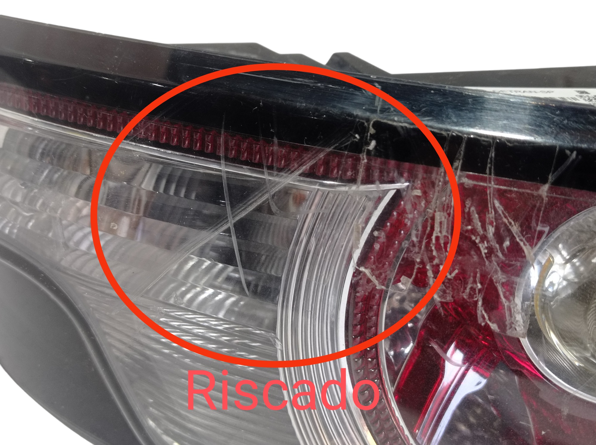 Lanterna Esquerda Range Rover Evoque 2.2 2015 V600 2