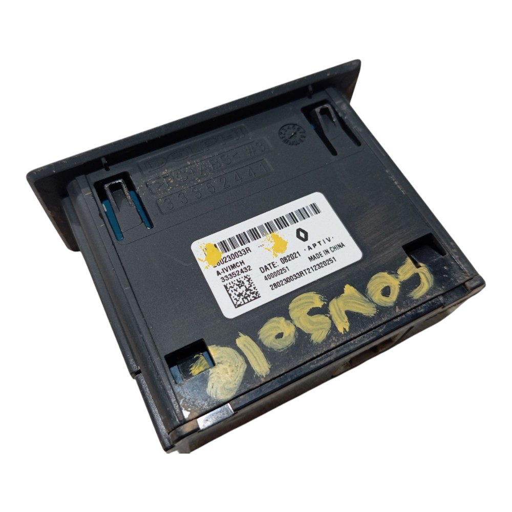 Entrada Usb Console Renault Zoe 2023 V639 4