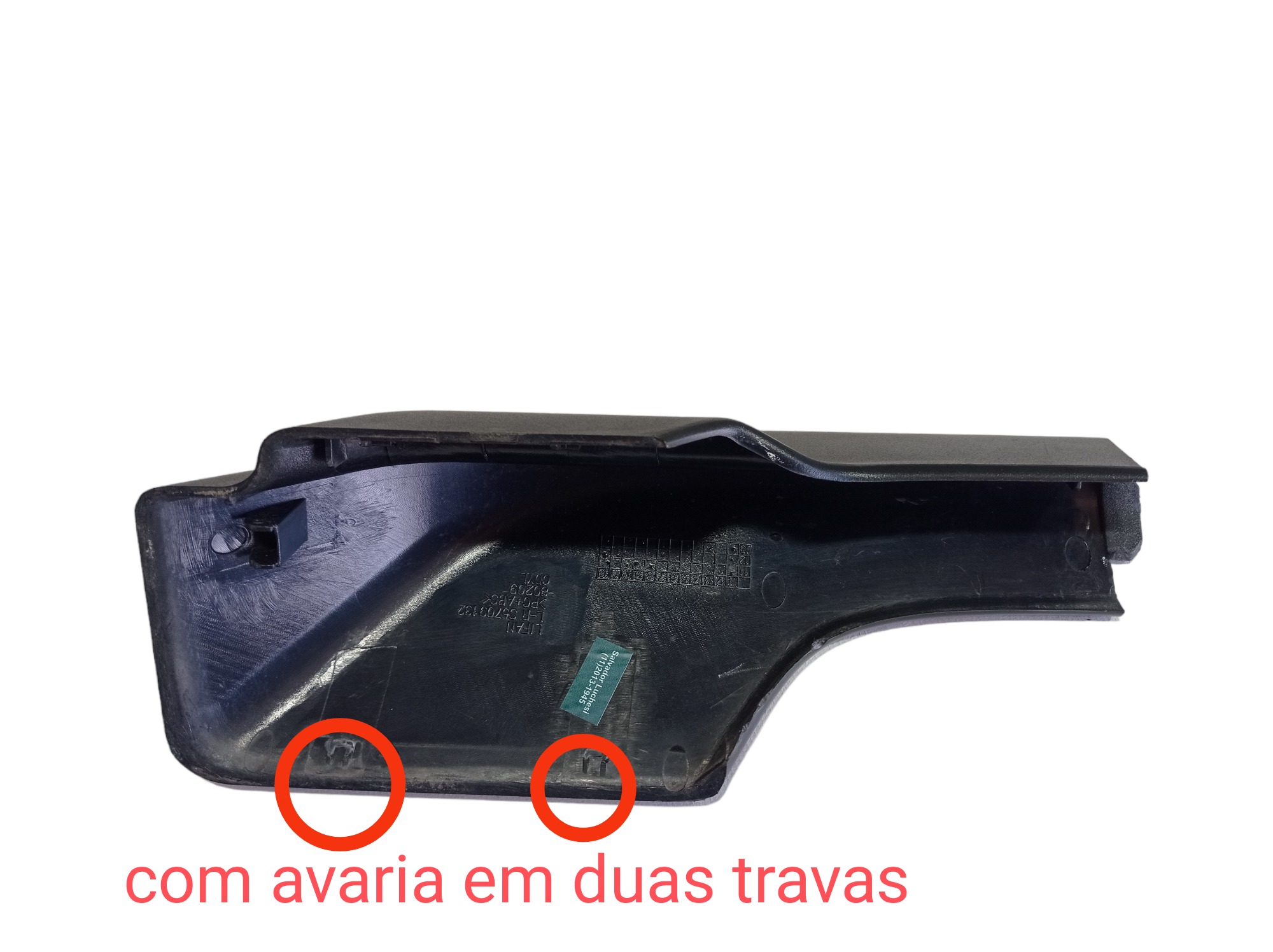 Acabamento Traseiro Rack Teto Esquerdo Lifan X60 2015 V466 6