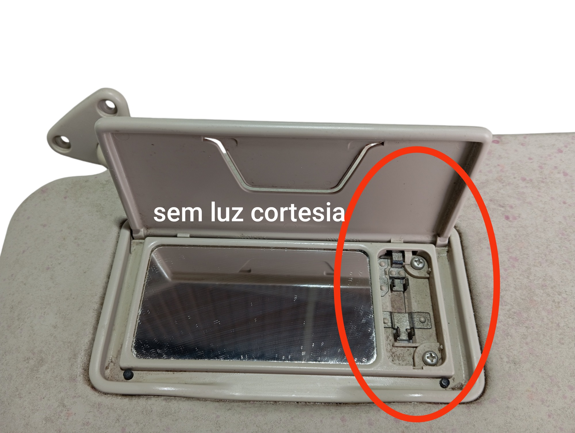 Quebra Sol Direito Mitsubishi Pajero Full 3.2 2020 V599 4
