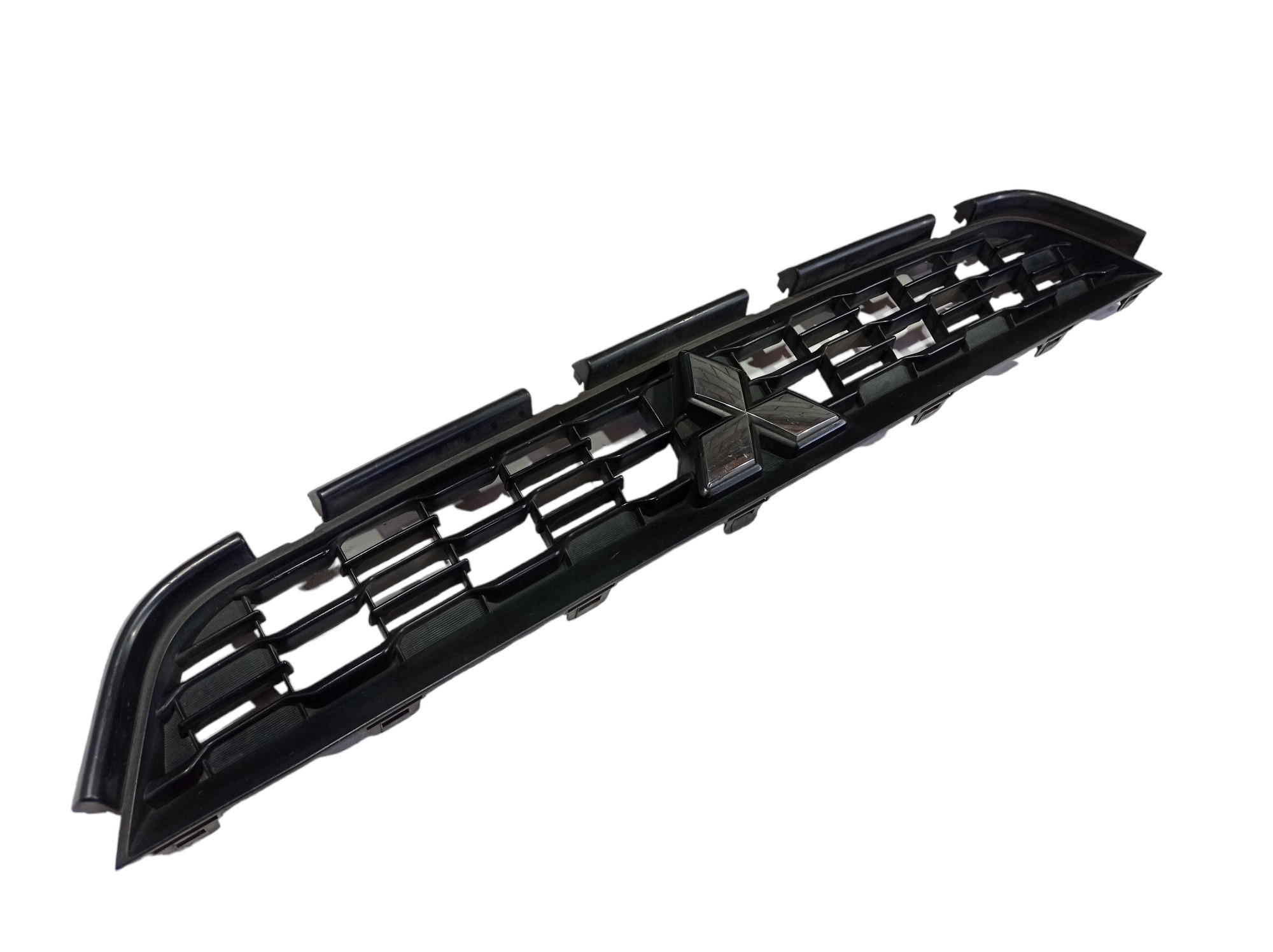 Grade Central Parachoque Dianteiro Mitsubishi Asx 14 V574 Preto 6