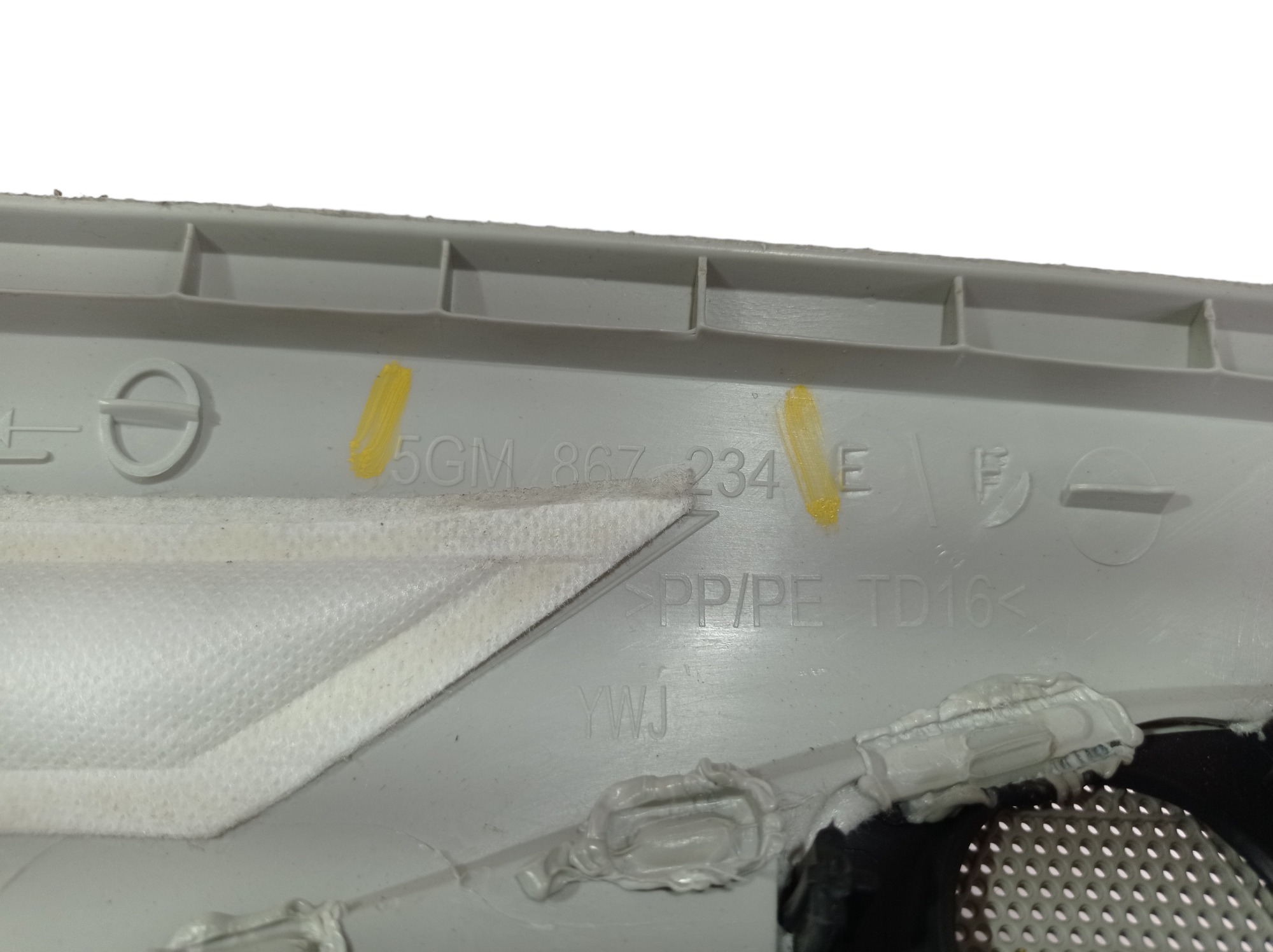 Acabamento Interno Direito Parabrisa Vw Golf Tsi 2017 V585 7