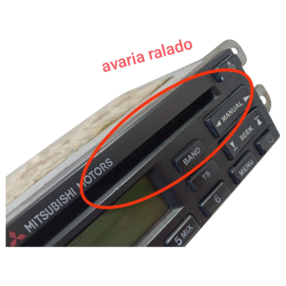 Rádio Mitsubishi L200 Sport Hpe 2.5 2006 V647 Mr337269 2