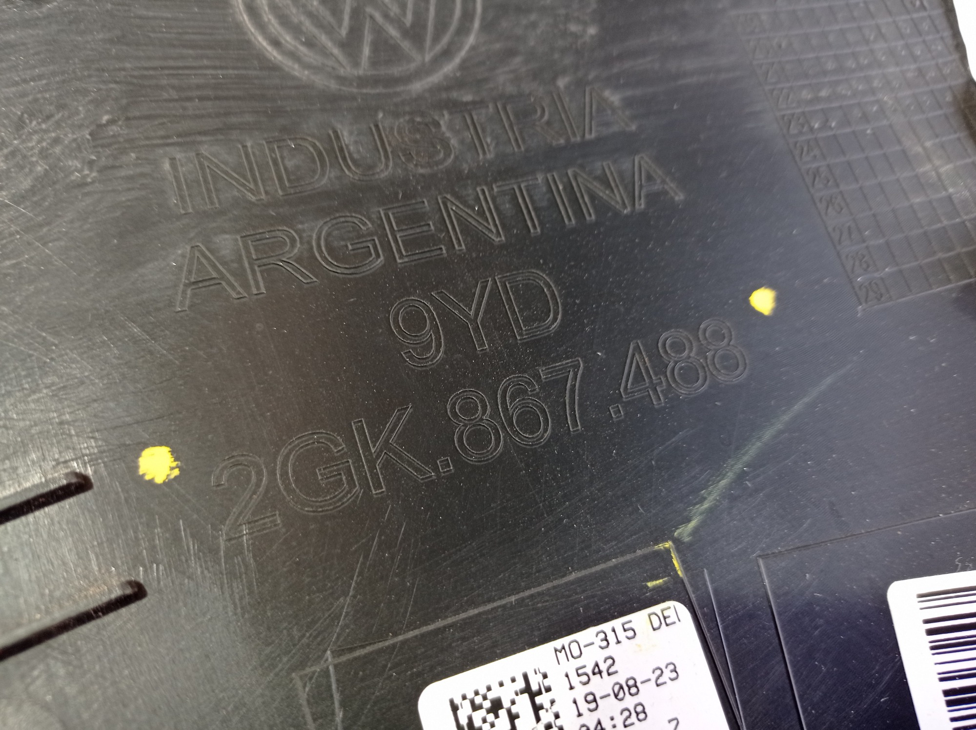 Forro Porta Traseiro Direito Vw Taos Highline 22 2024 V601 9
