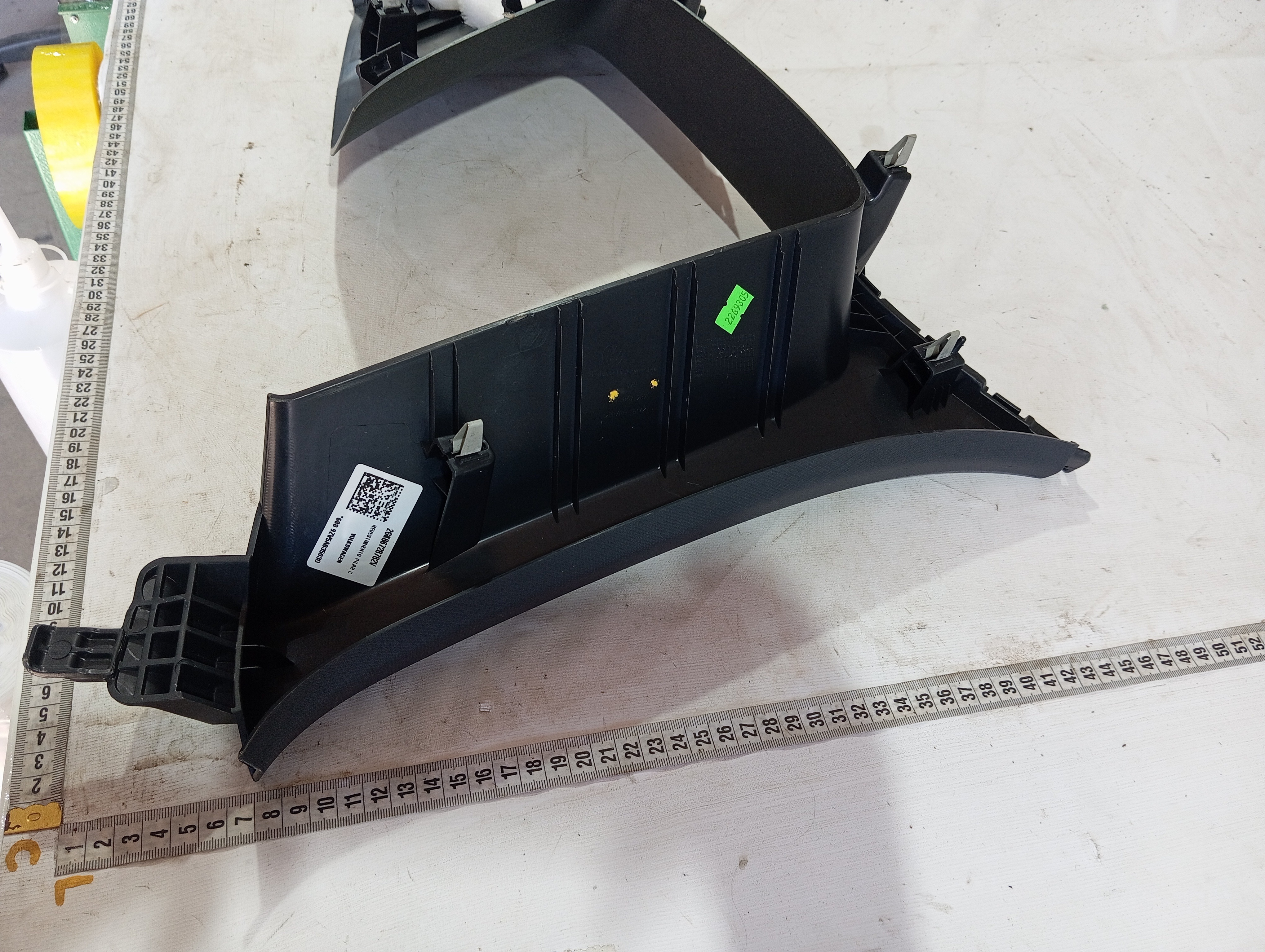 Acabamento Coluna Tras Esq Vw Taos Highline 250 2022 24 V601 9