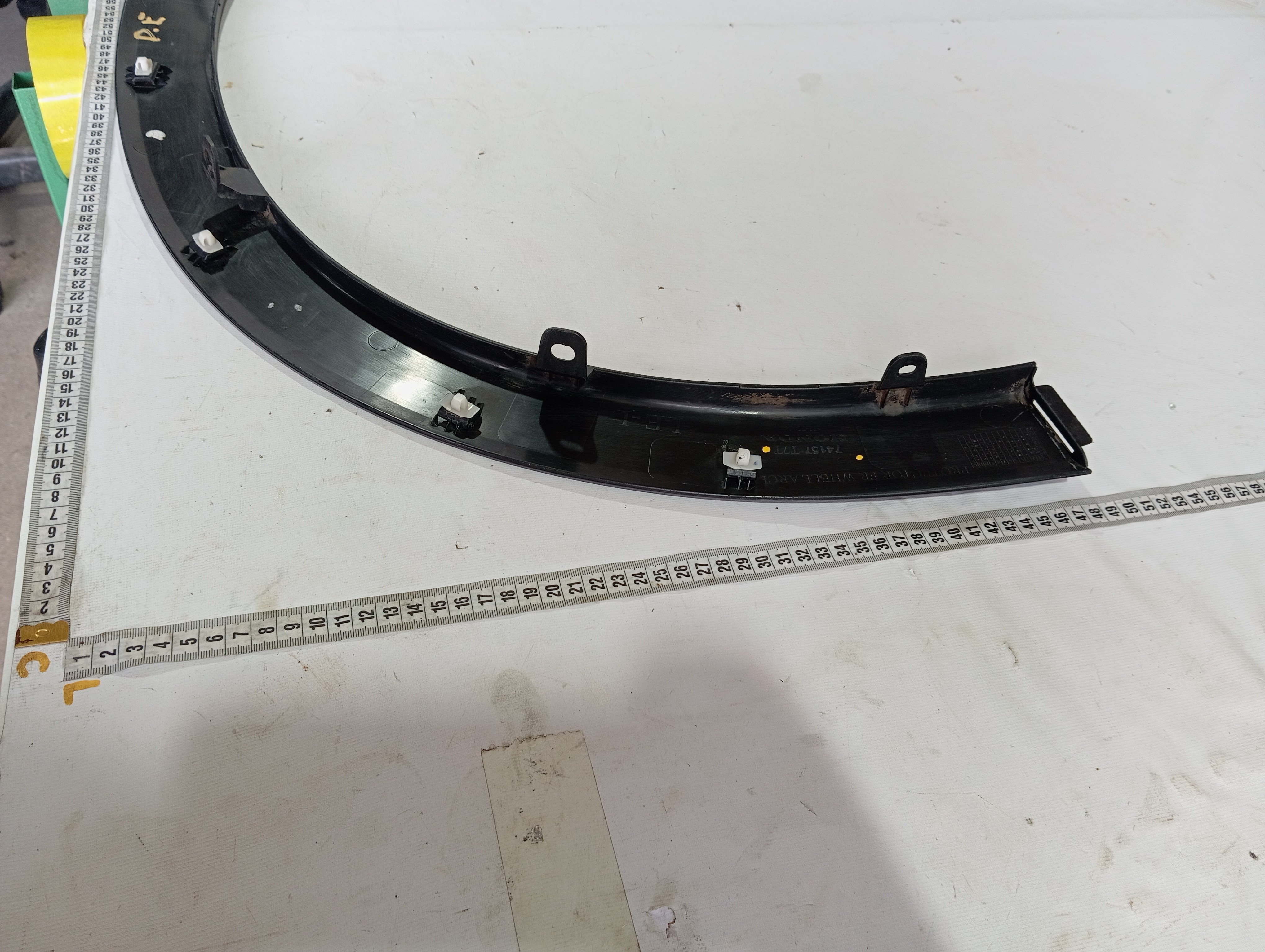 Moldura Paralama Esquerdo Honda Hrv Touring 2020 V602 10