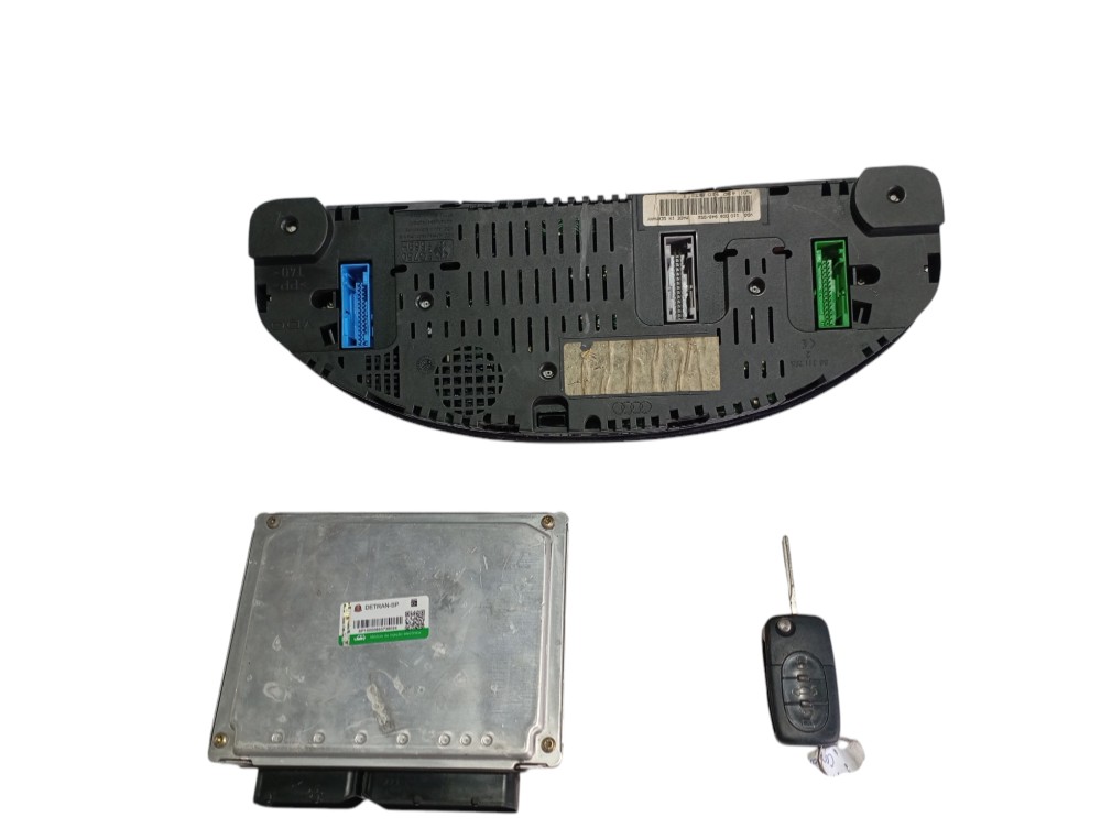 Kit Módulo Injeção Eletrônica Audi A6 2.7 2002 V261 2
