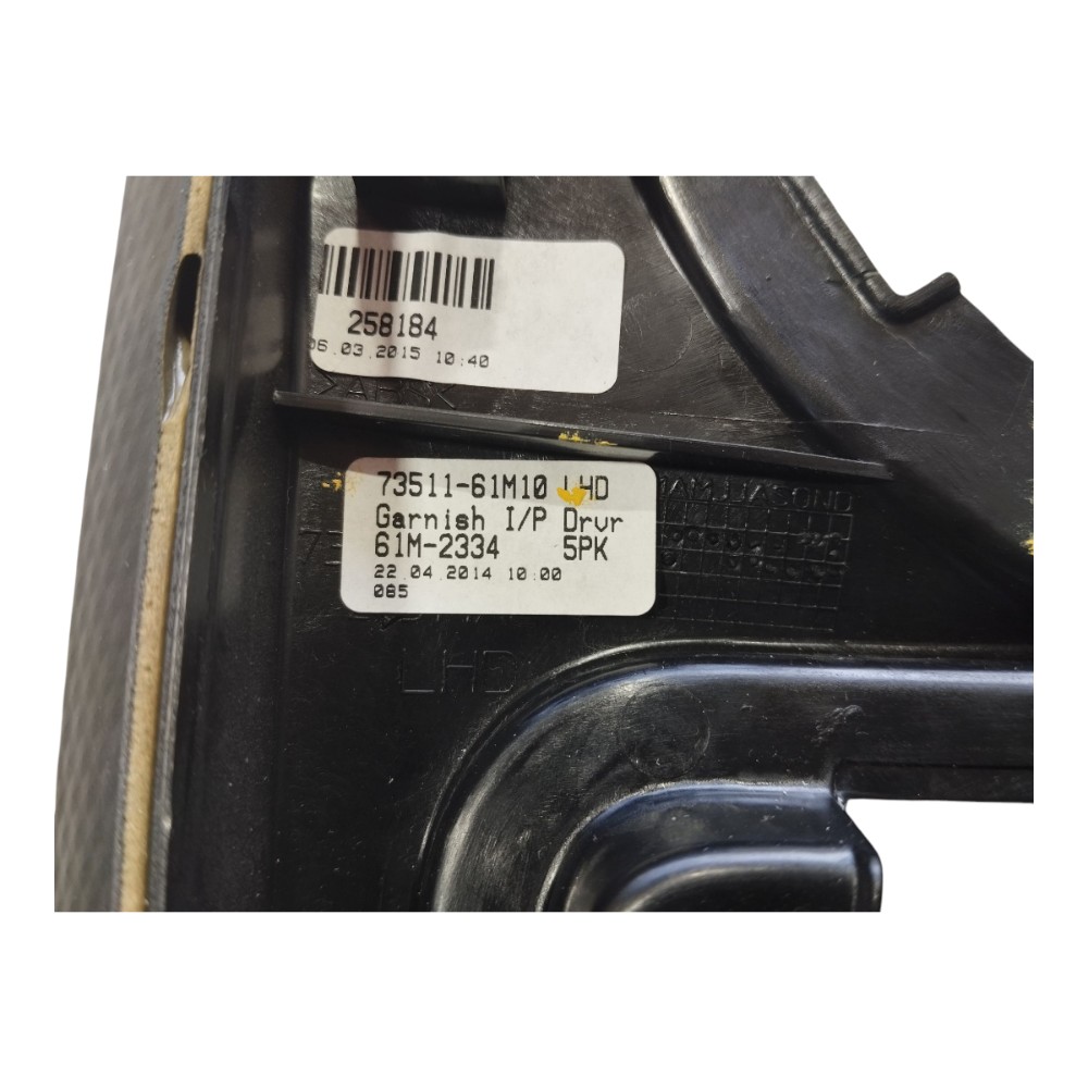 Acabamento Saida Ar Painel Esque Suzuki Scross 15 2016 V648 3