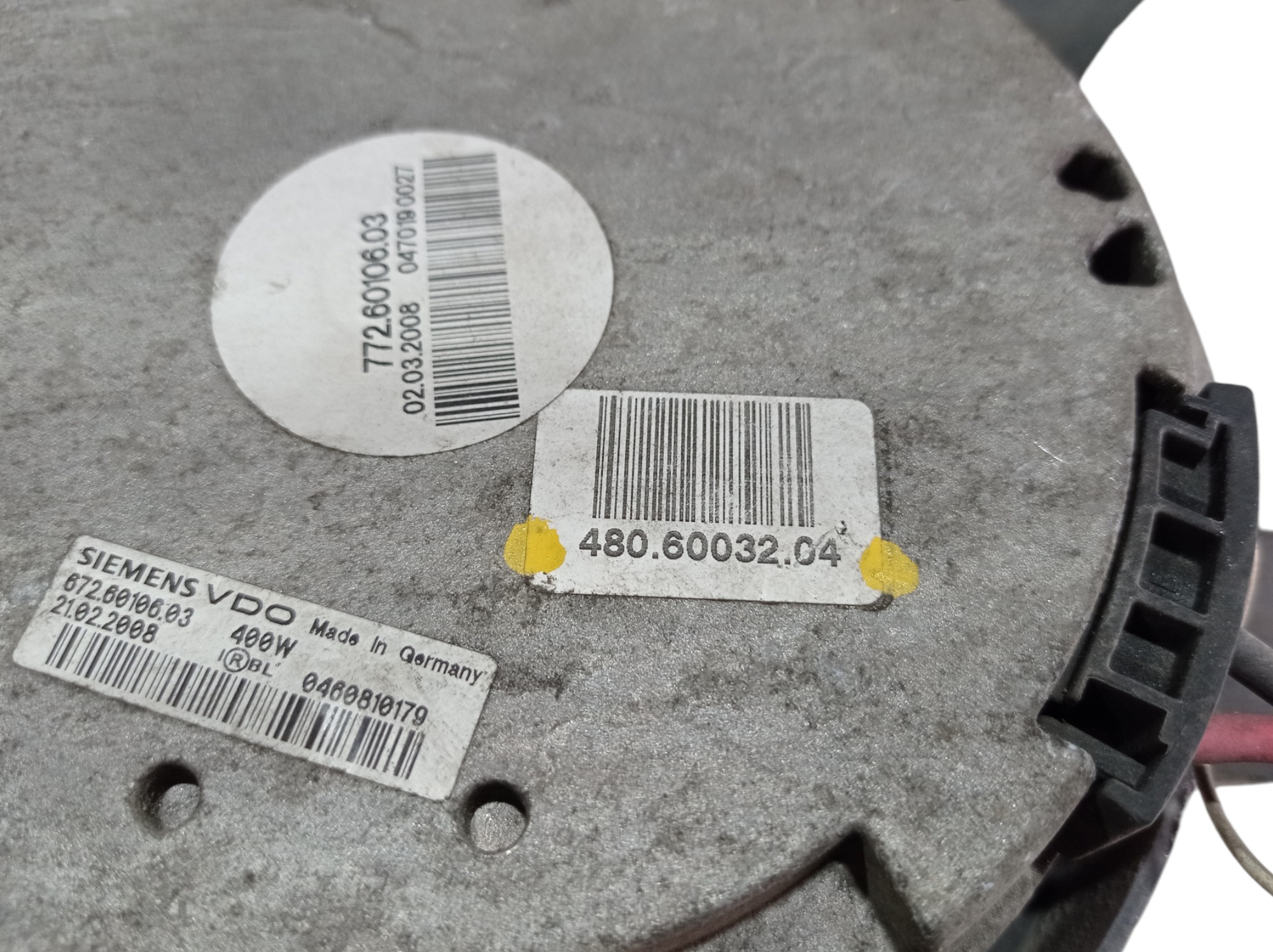Ventilador Radiador Range Rover Vogue 3.6 2008 V583 8