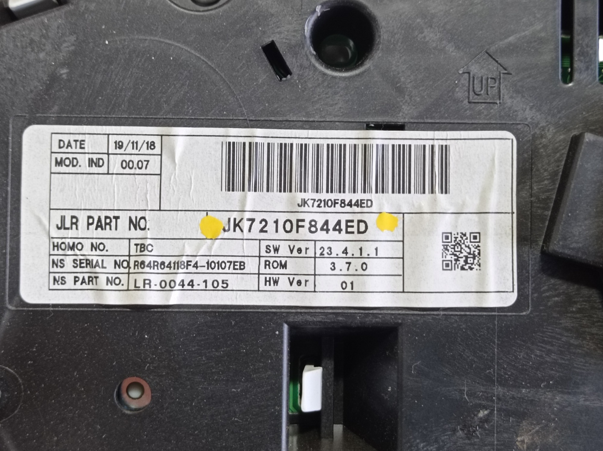 Painel Instrumentos Land Rover Discovery Sport 15 2018 V591 Preto 6