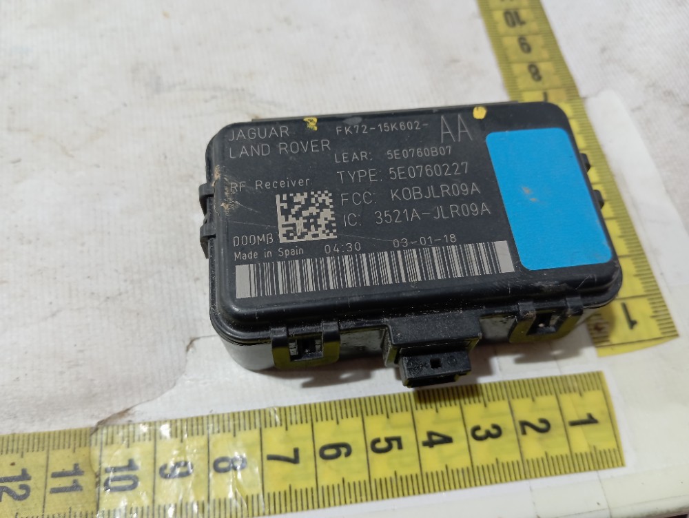 Módulo Keyless Controle Discovery Sport 2016 A 2018 V663 8