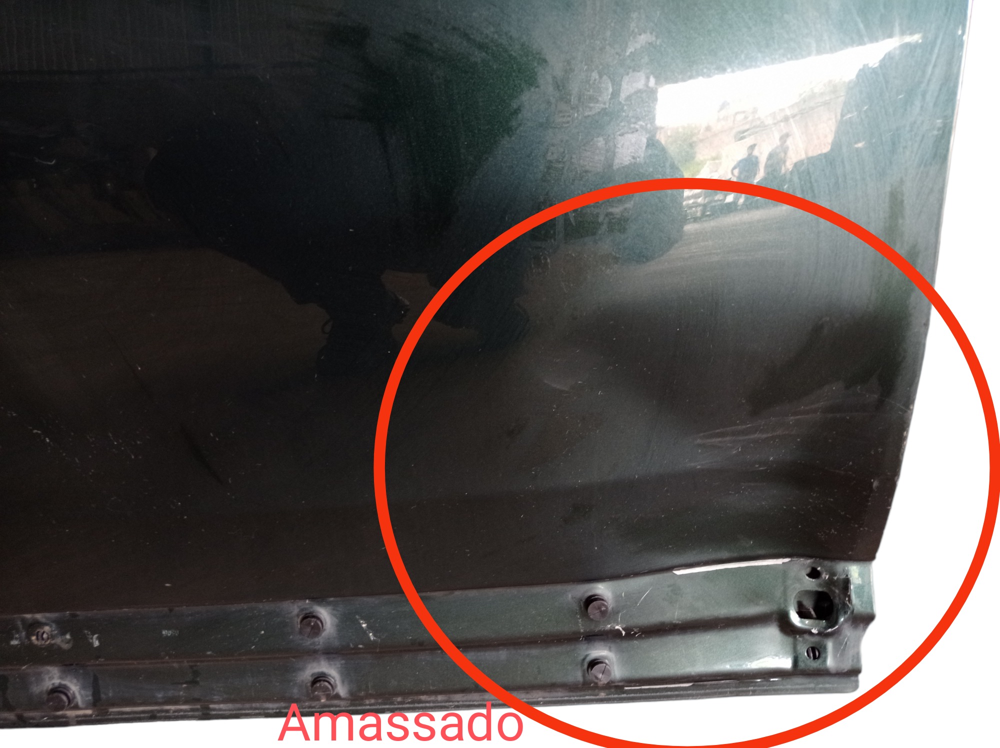 Porta Dianteira Esquerda Land Rover Discovery 4 2011 V582 Dianteira Esquerda Verde 3