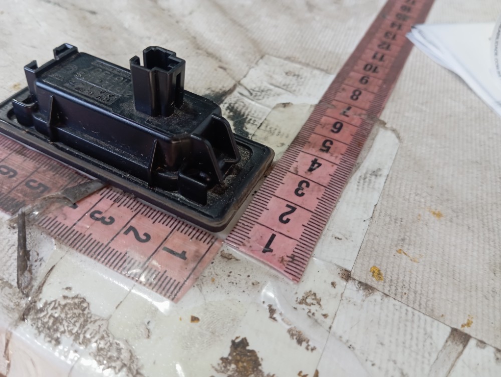 Luz Placa Vw Taos Highline 2022 2024 V655 8