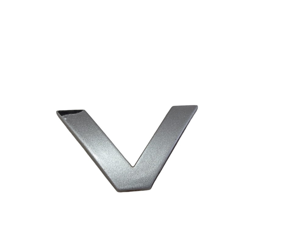 Letreiro Letra V Capô Range Rover Evoque 2012 2015 V603