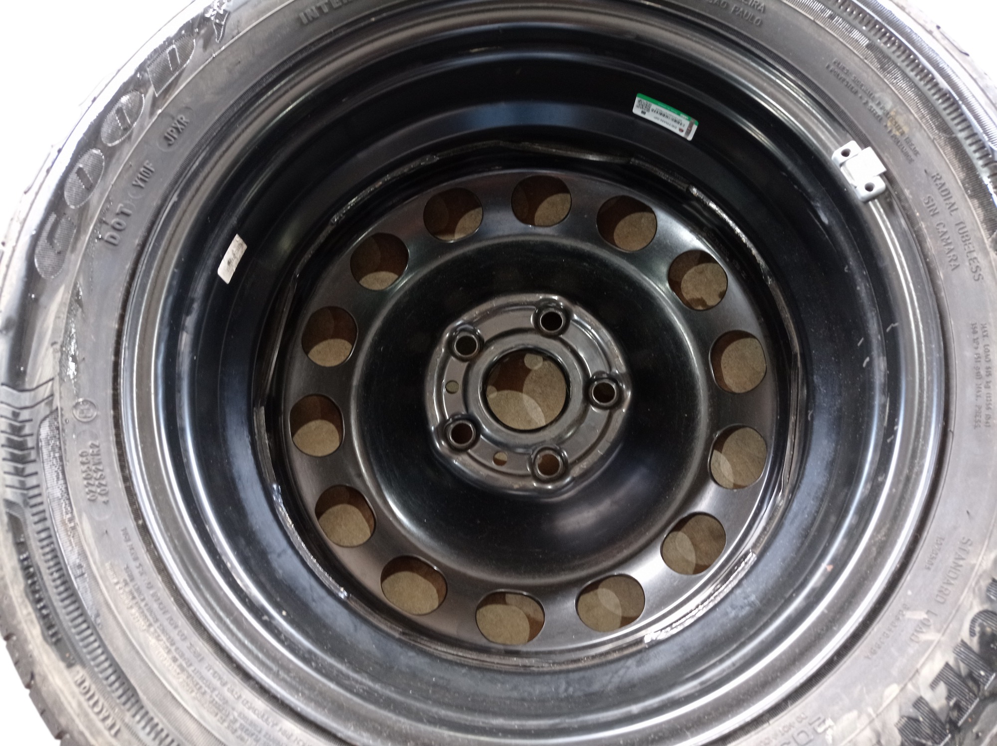 Roda Estepe Aro 15 Vw Golf Tsi Comfortline 2017 V585 7