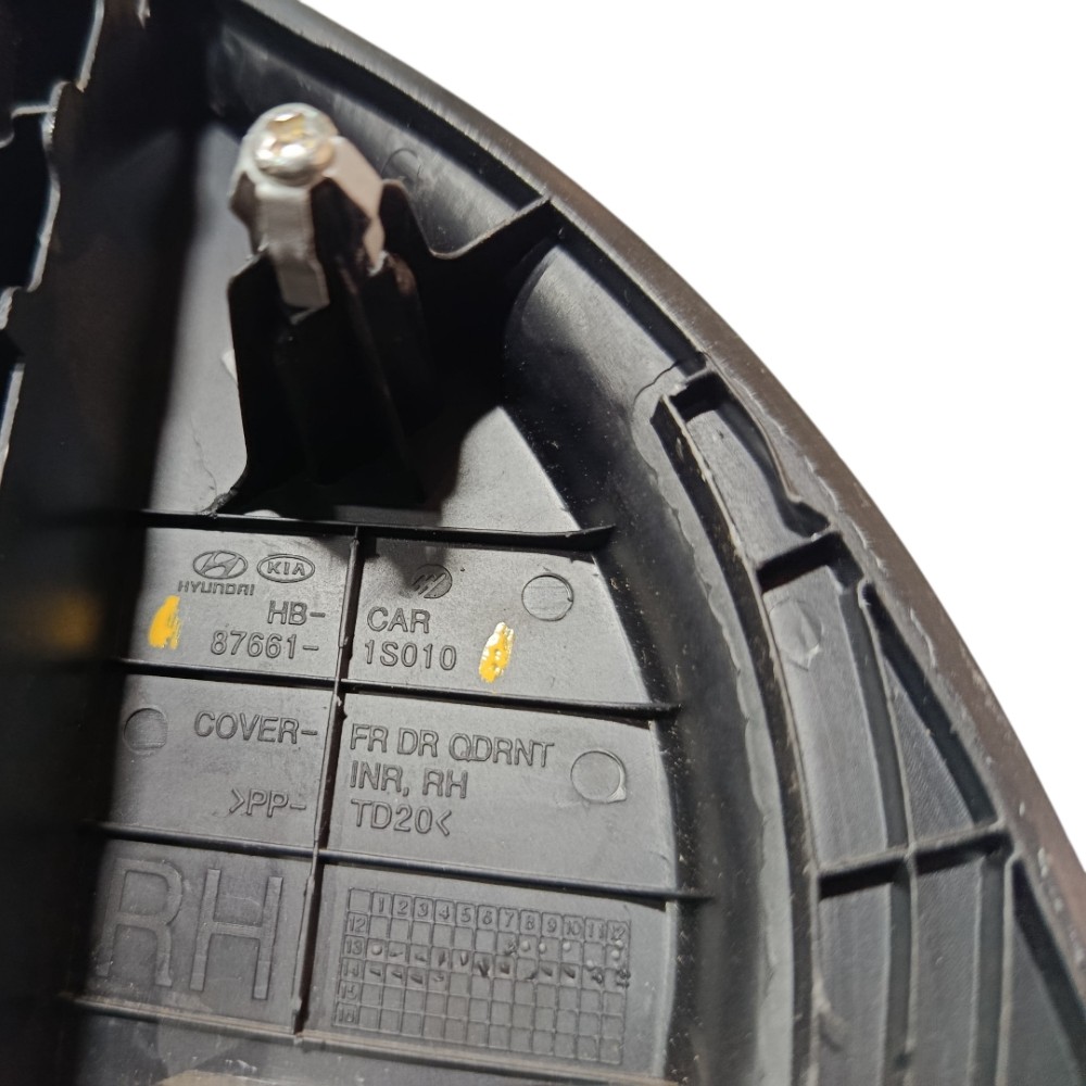 Acabamento int retrovisor direito Hyundai Hb20s 2015 8