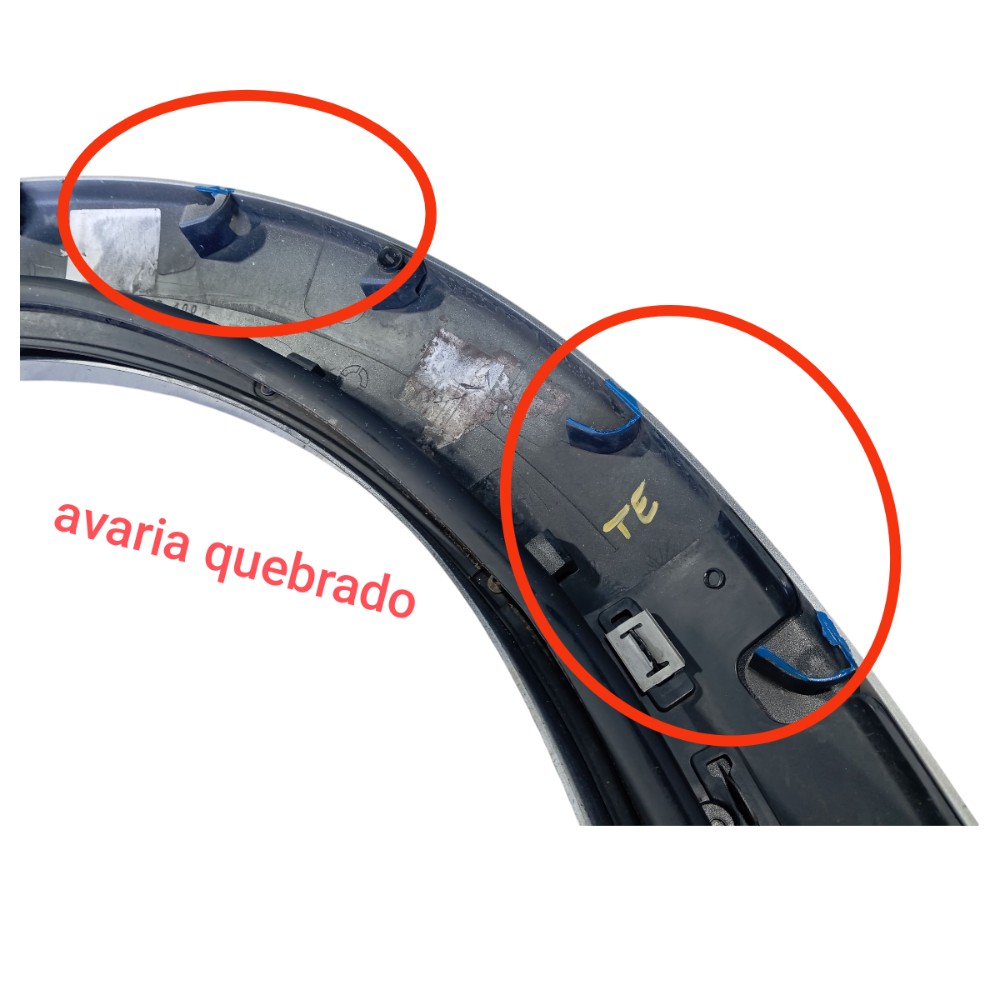 Moldura Porta Traseira Esquerda Discovery 4 2010 A 2014 V656 2