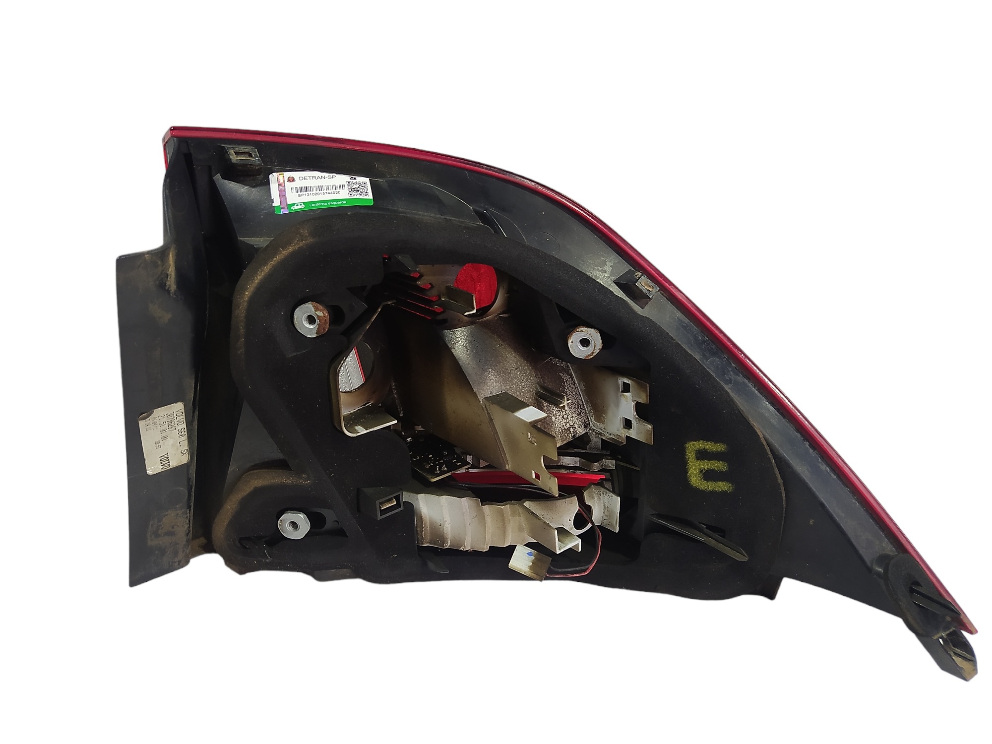 Lanterna Esquerda Volvo S60 2.0 2011 A 2018 V587 Vermelho 6