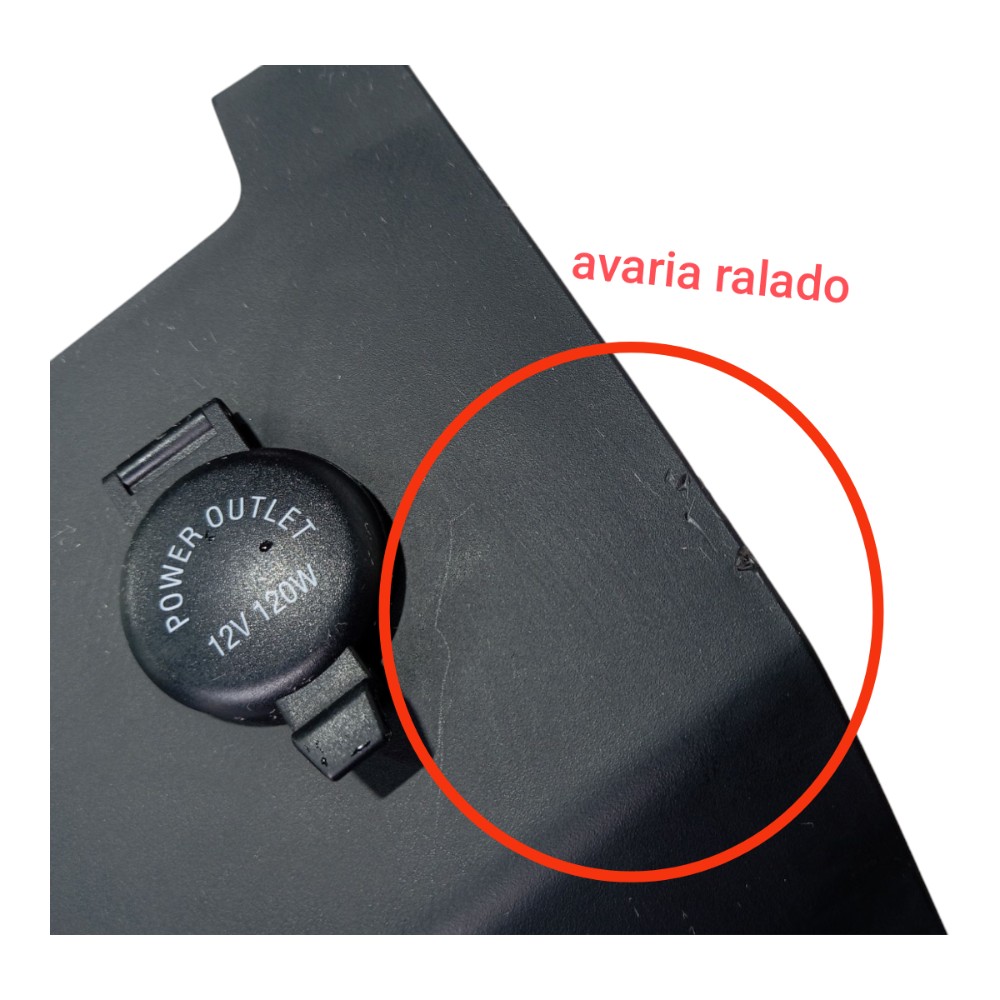 Moldura Tomada 12v Chery Tiggo 7 Pro 2022 2024 V640 7