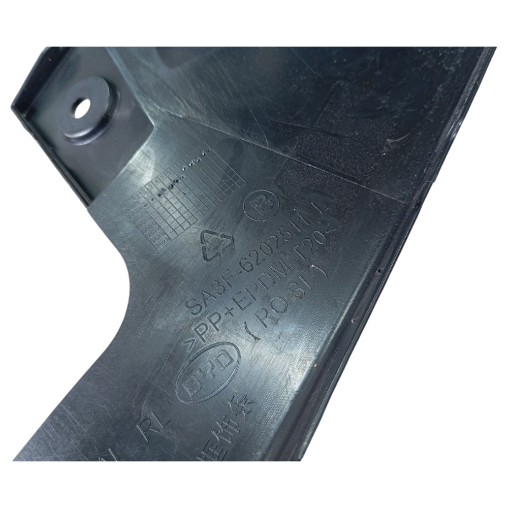 Moldura Int Porta Tras Esquerda Byd Song Plus 2024 25 V642 Preto 8