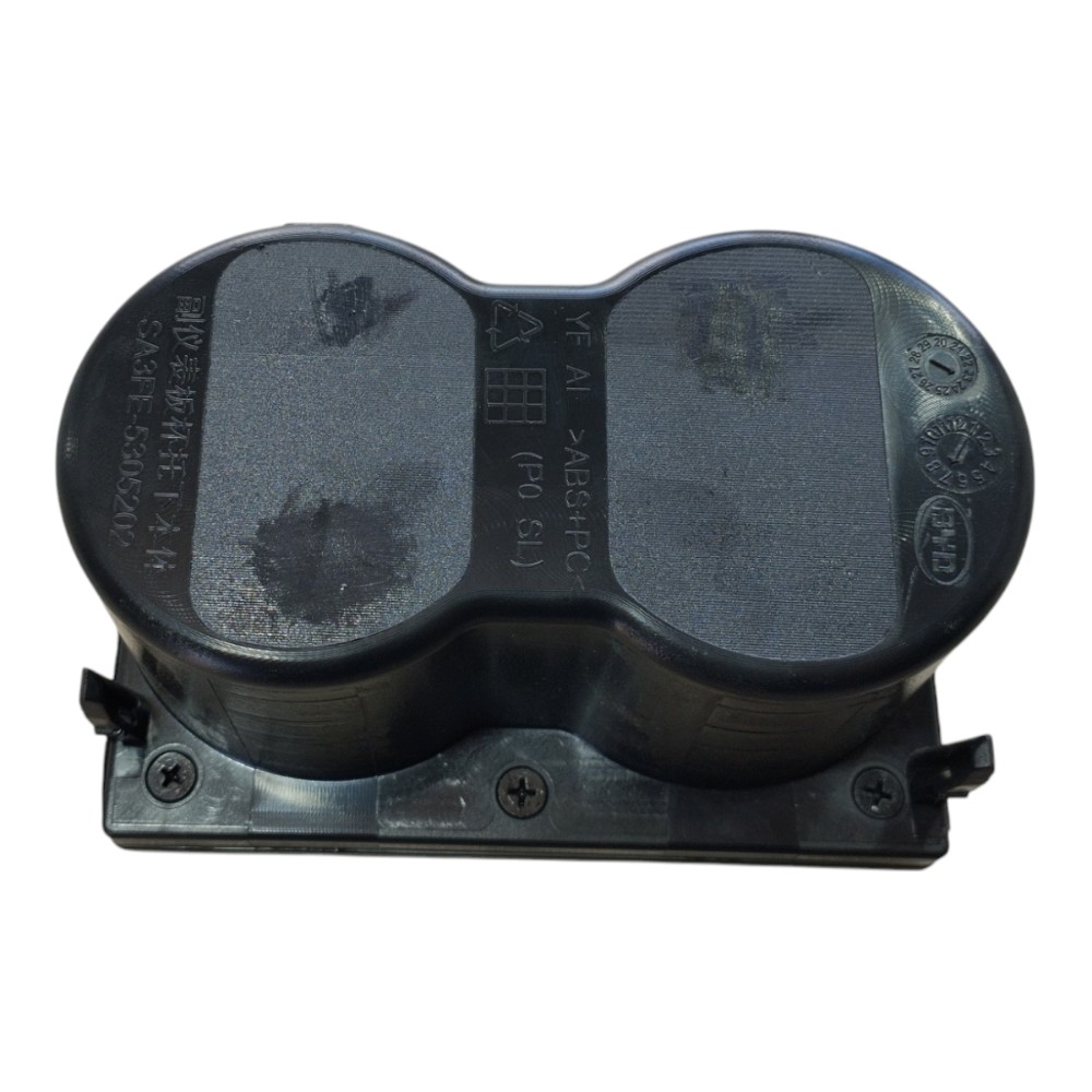 Porta Copos Console Byd Song Plus 2023 2025 V631 Preto 5