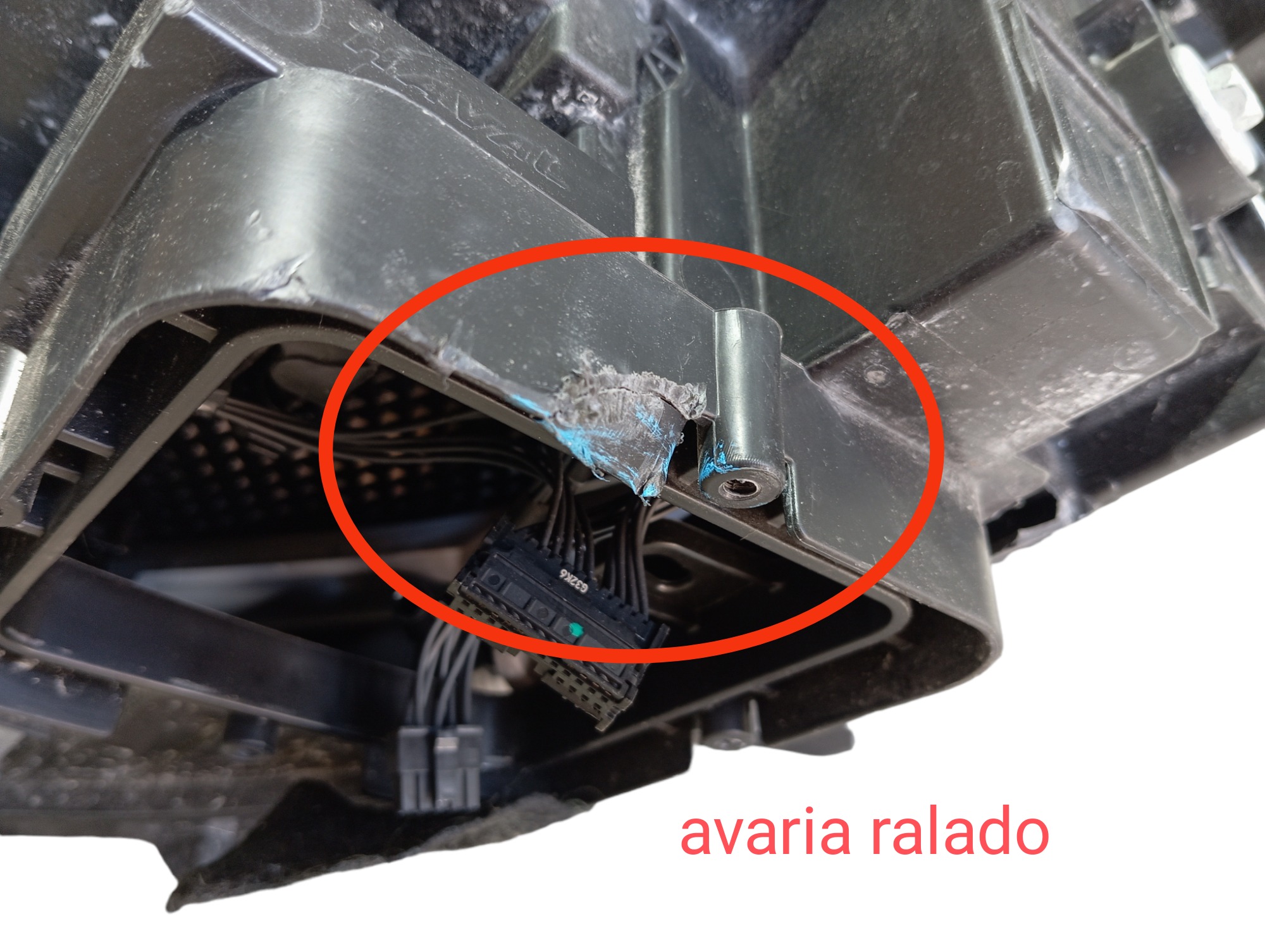 Farol Direito Gwm Haval H6 Gt 1.5 2024 Para Recuperar V598 Direito 10