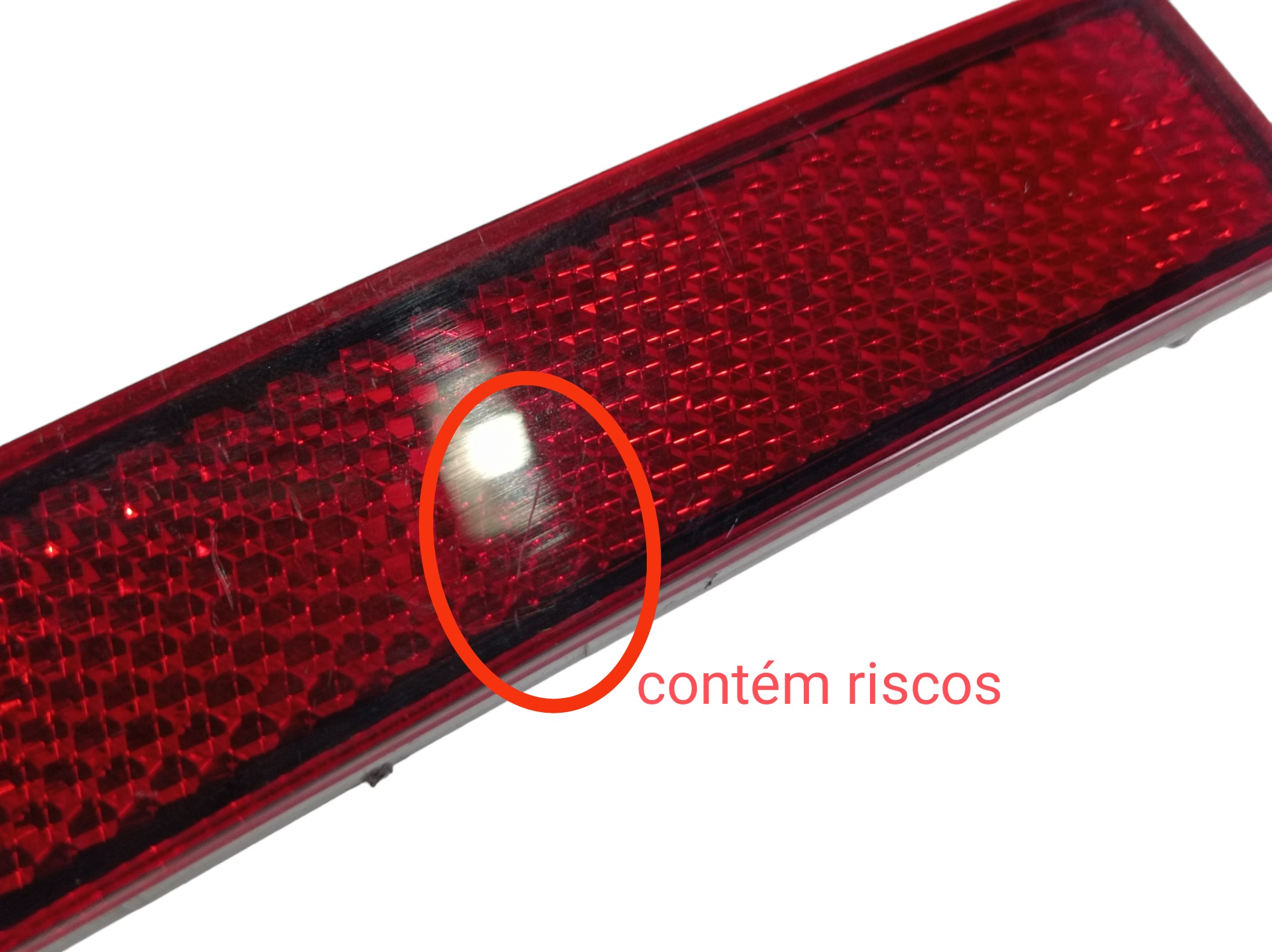 Olho De Gato Traseiro Direito Vw Tiguan 2018 A 2020 V419 Vermelho 6