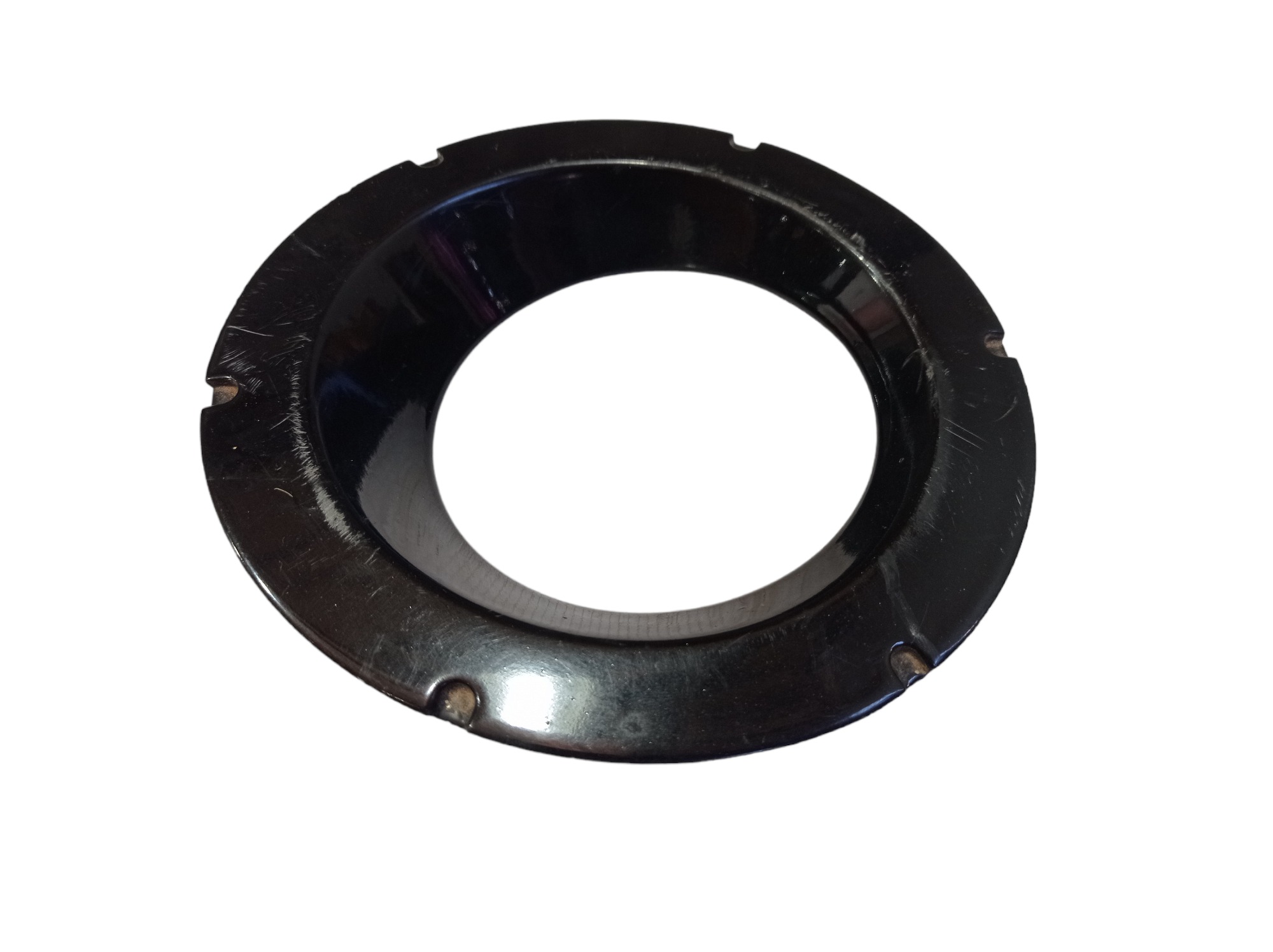 Moldura Farol Milha Esquerdo Range Rover 04 4.4 V8 V284 Preto Esquerdo 2