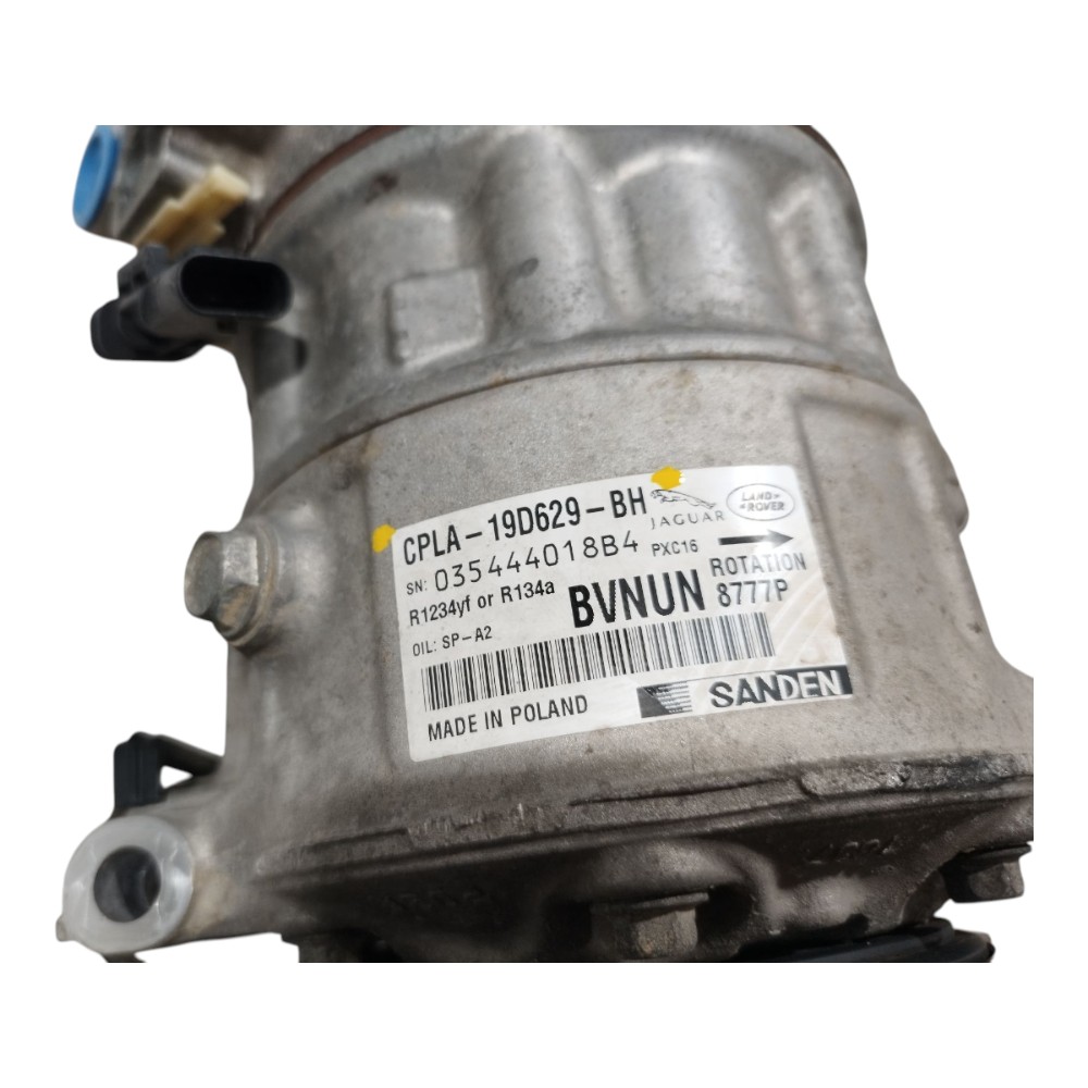 Compressor Ar Condicionado Discovery Sport 2016 A 2018 V663 4