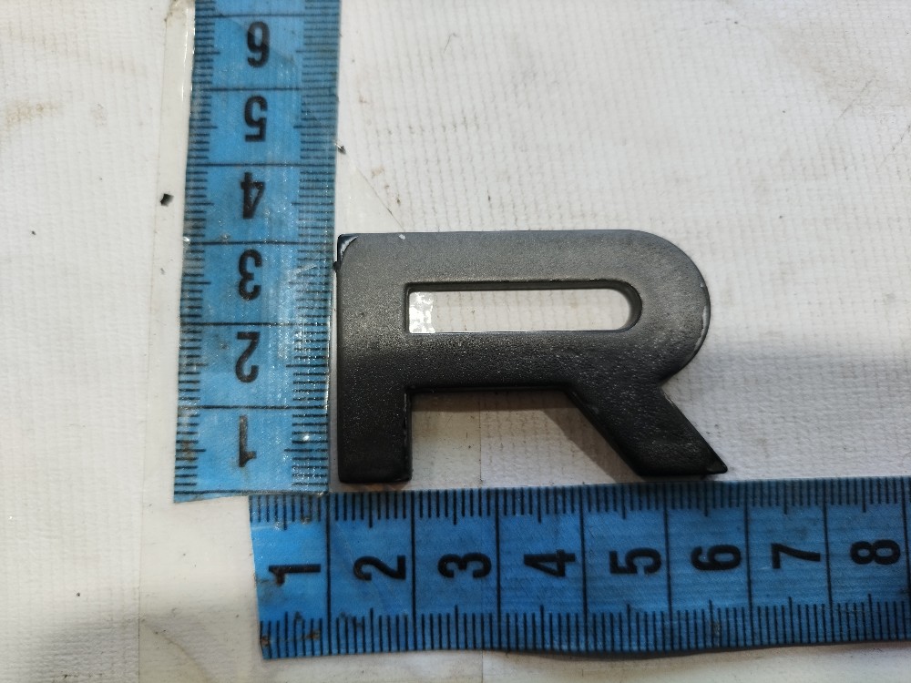 Letra R Emblema Land Rover Evoque 2012 A 2015 V633 9