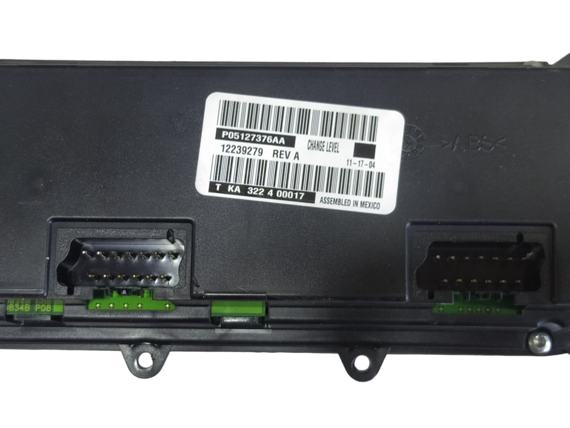 Comando Ar Condicionado Chrysler Grand Caravan 2005 V586 6
