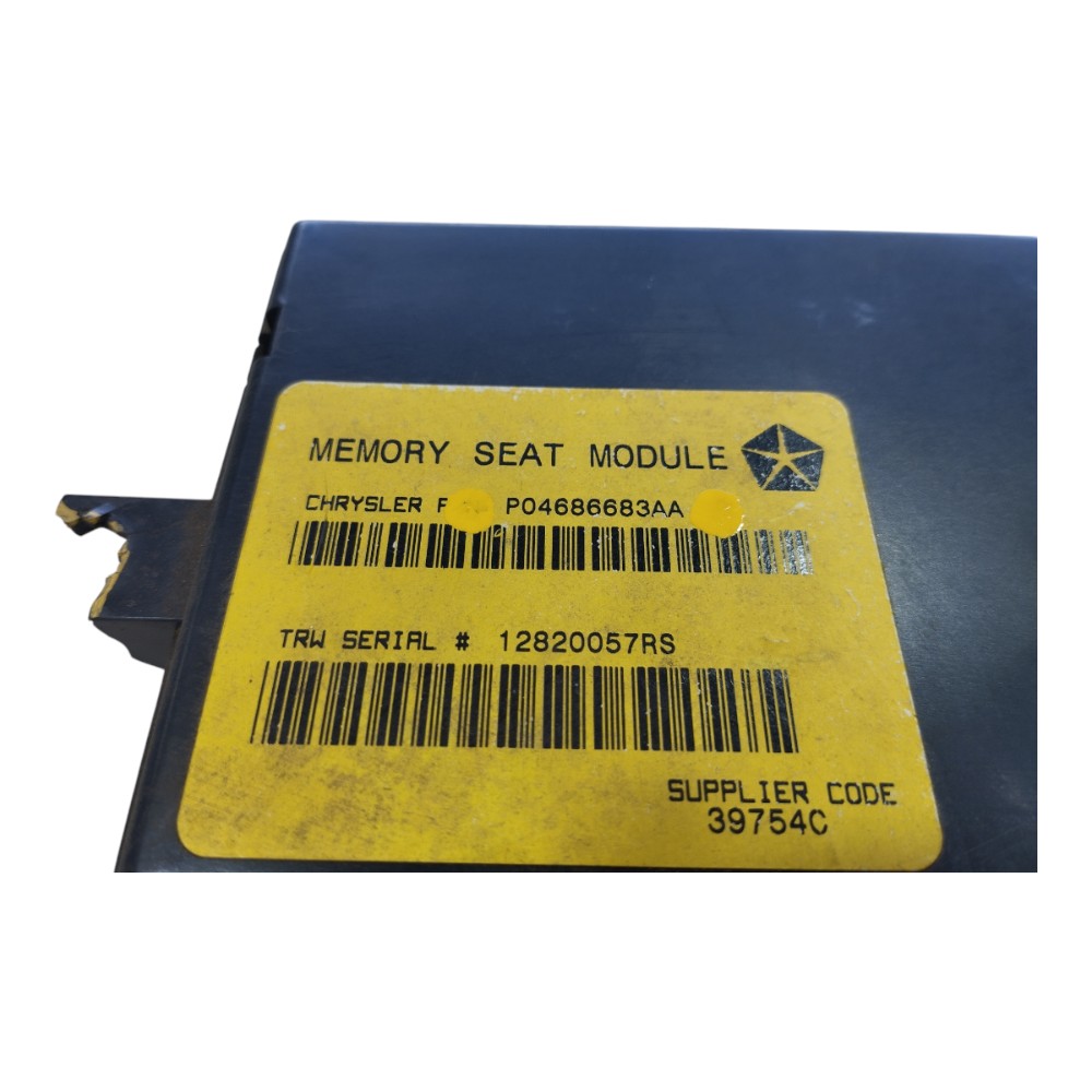 Modulo Banco Dianteiro Esq Chrysler Grand Caravan 2003 V578 4