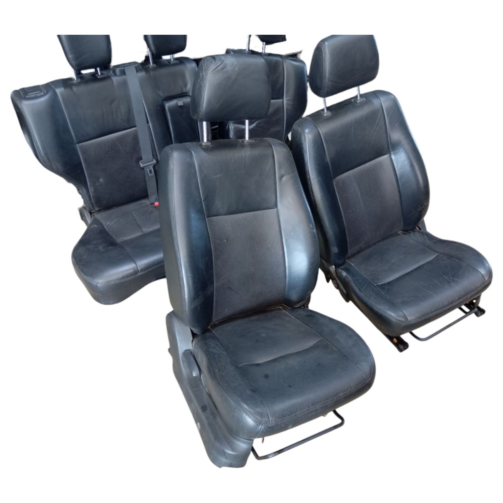 Jogo Banco Couro Suzuki Grand Vitara 2012 A 2015 V649 Preto 3