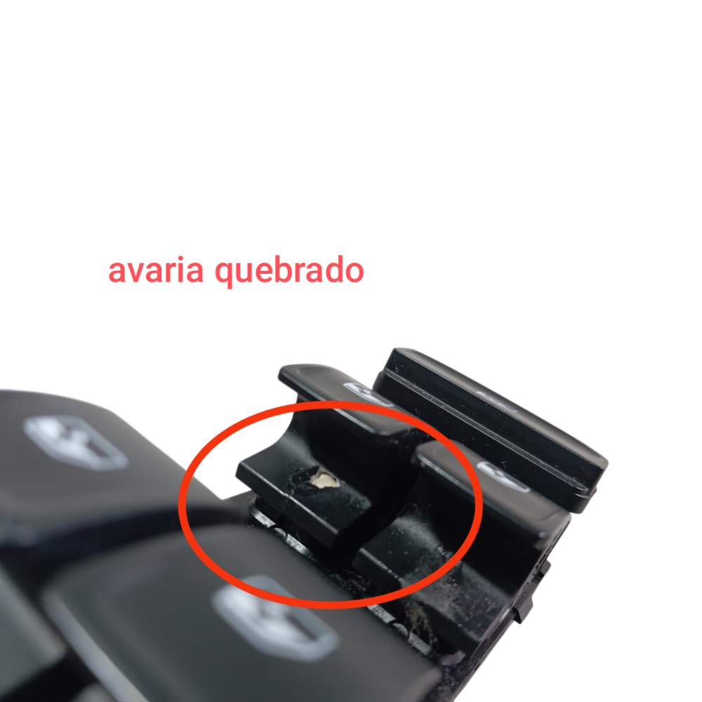 Comando Botao Vidro Porta Diant Esq Golf Tiguan 2014 A 21 7