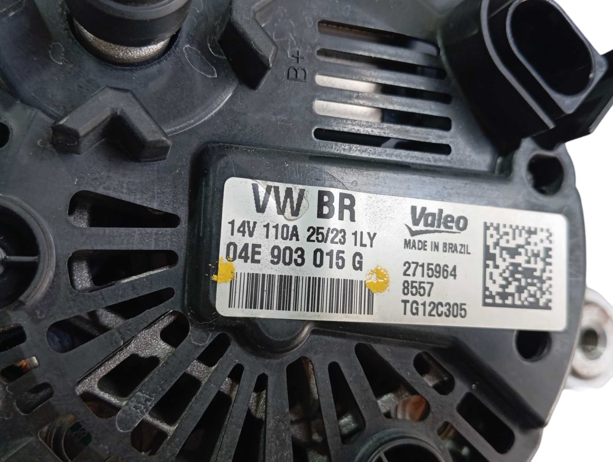 Alternador Vw Taos 1.4 2022 2024 V601 4