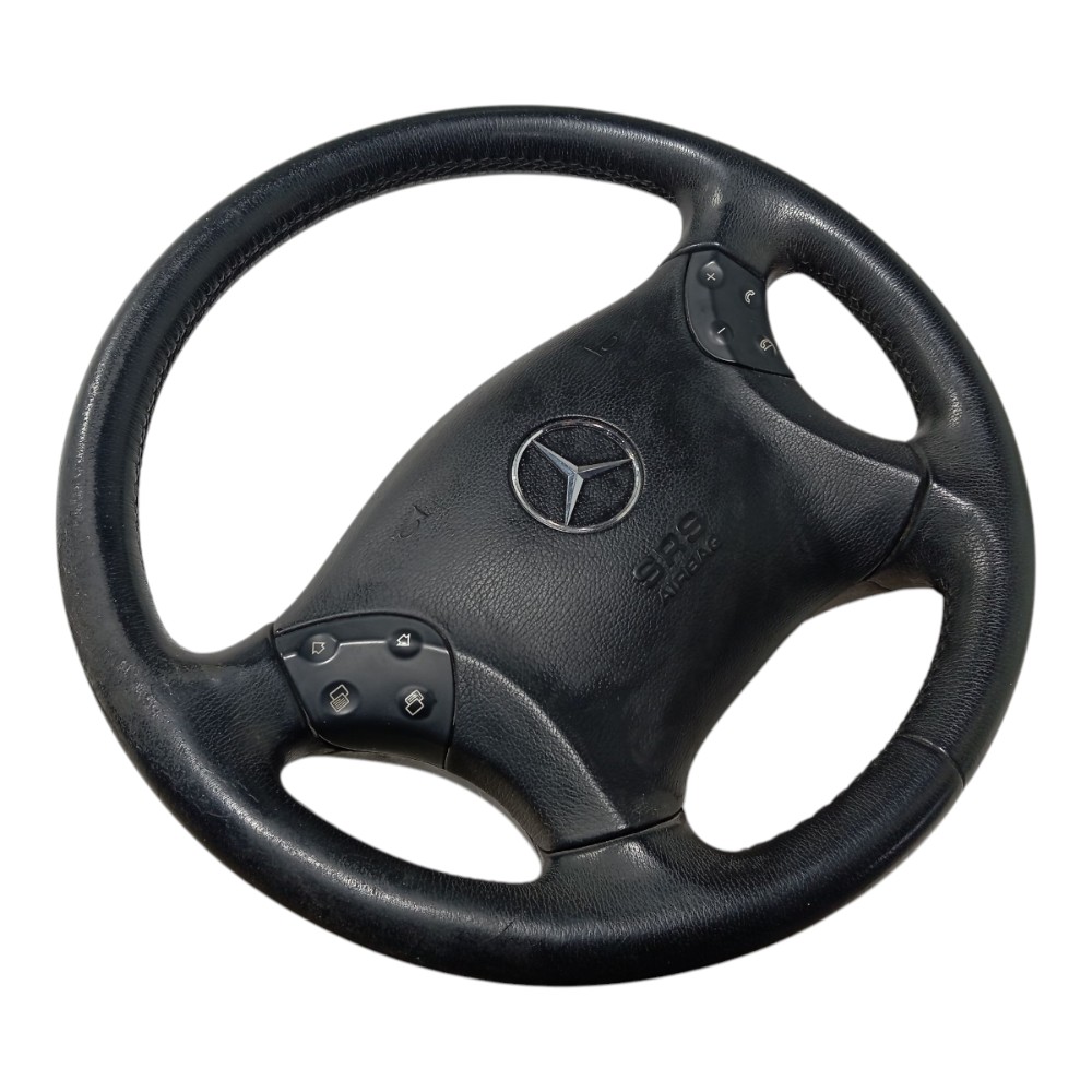 Volante Motorista Mercedes C180 2002 2007 V661 Preto 5
