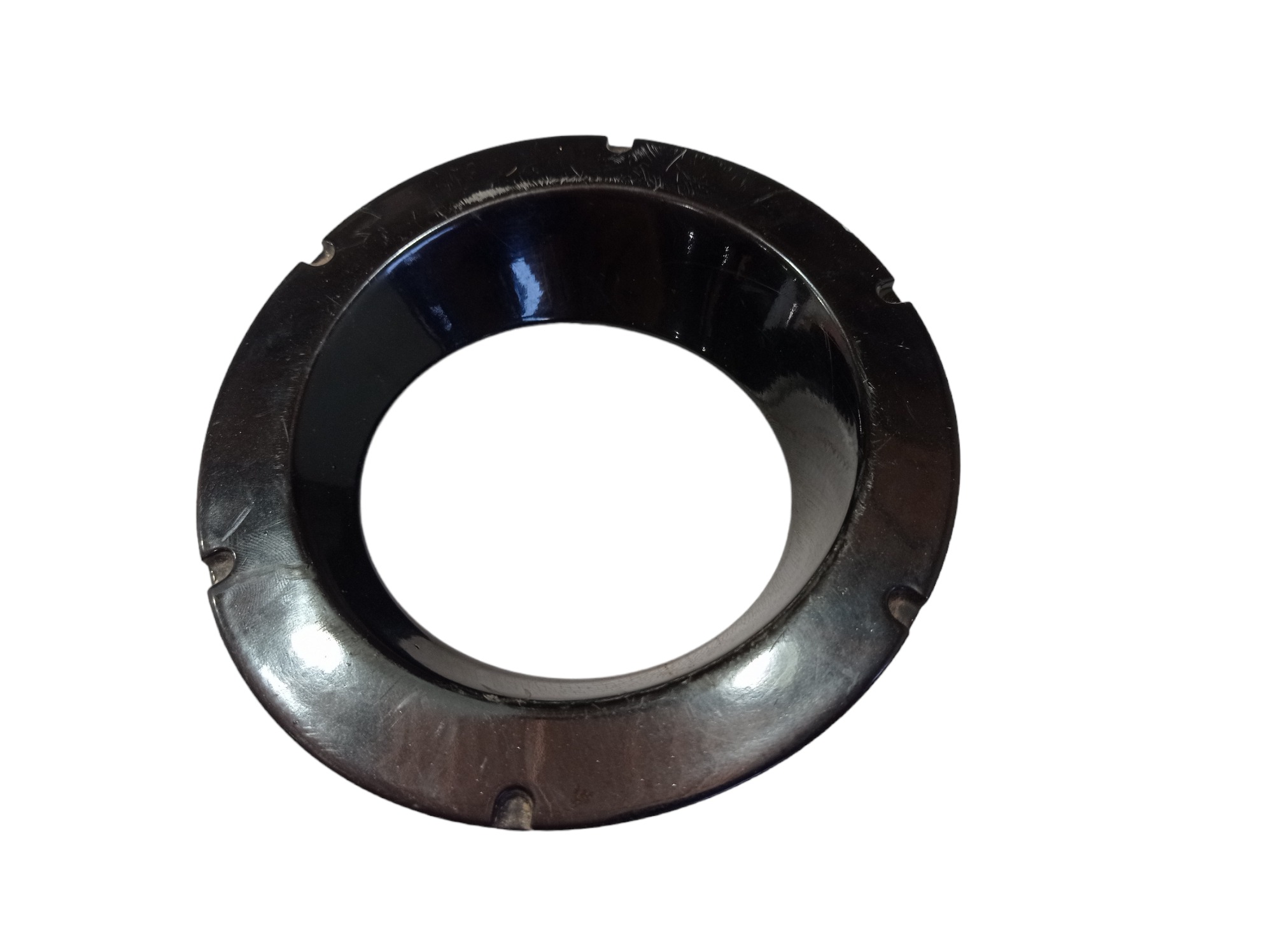 Moldura Farol Milha Esquerdo Range Rover 04 4.4 V8 V284 Preto Esquerdo 5