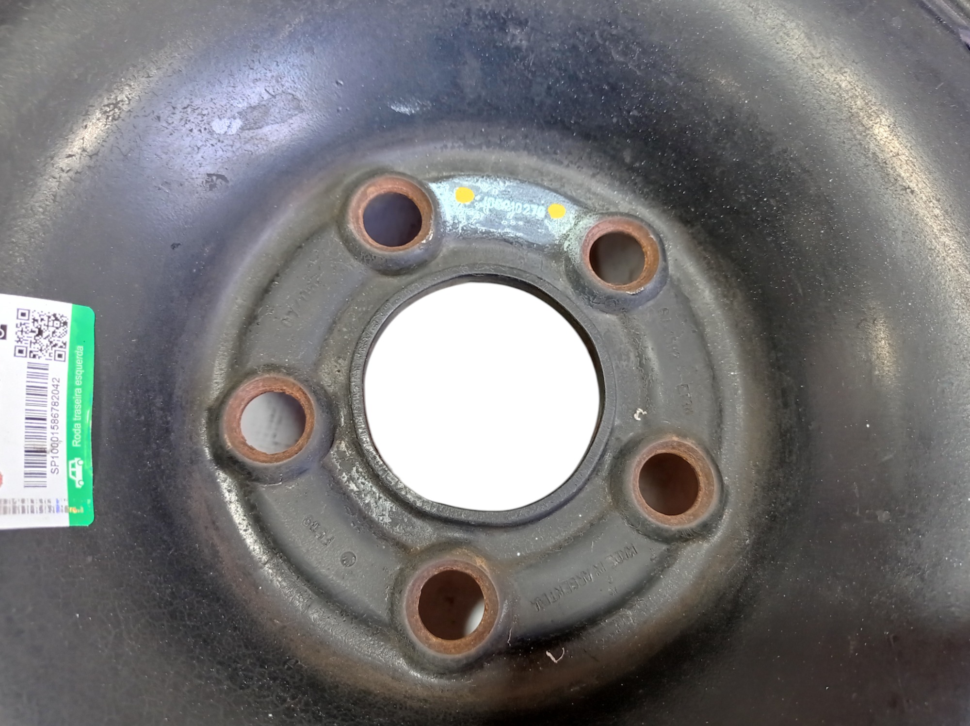 Roda Aro 15 5×100 Vw Golf 2.0 2001 V454 8