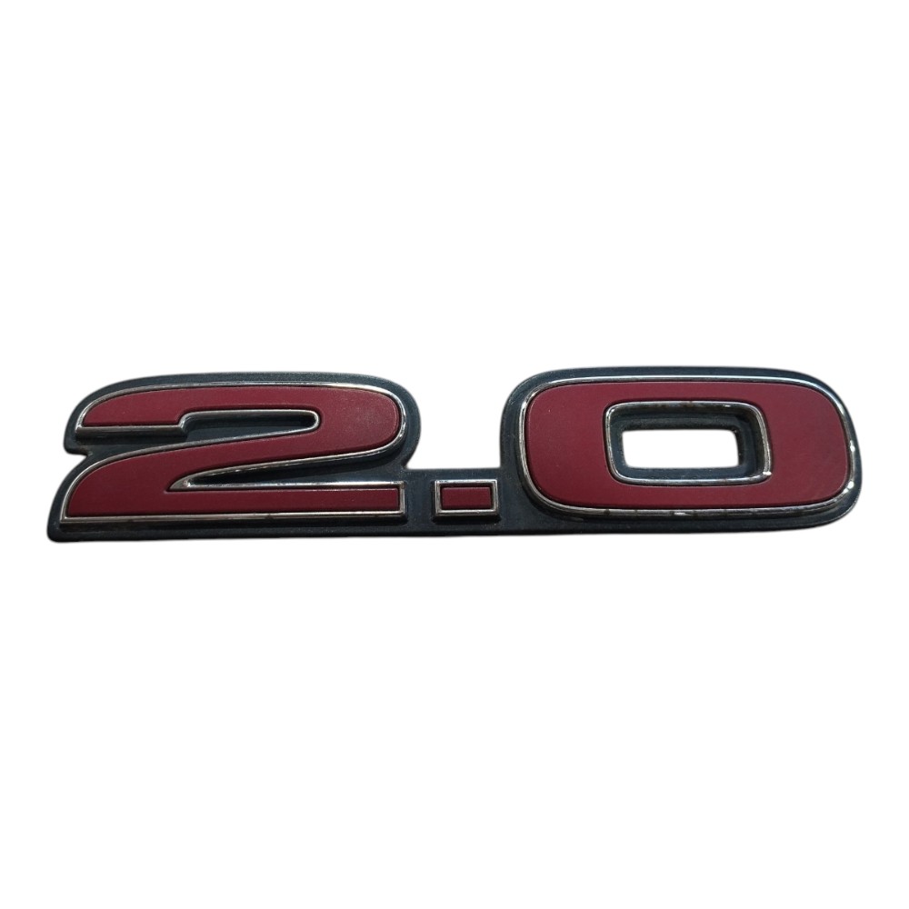 Emblema 2.0 Tampa Traseira Honda Civic 2010 A 2015 V658