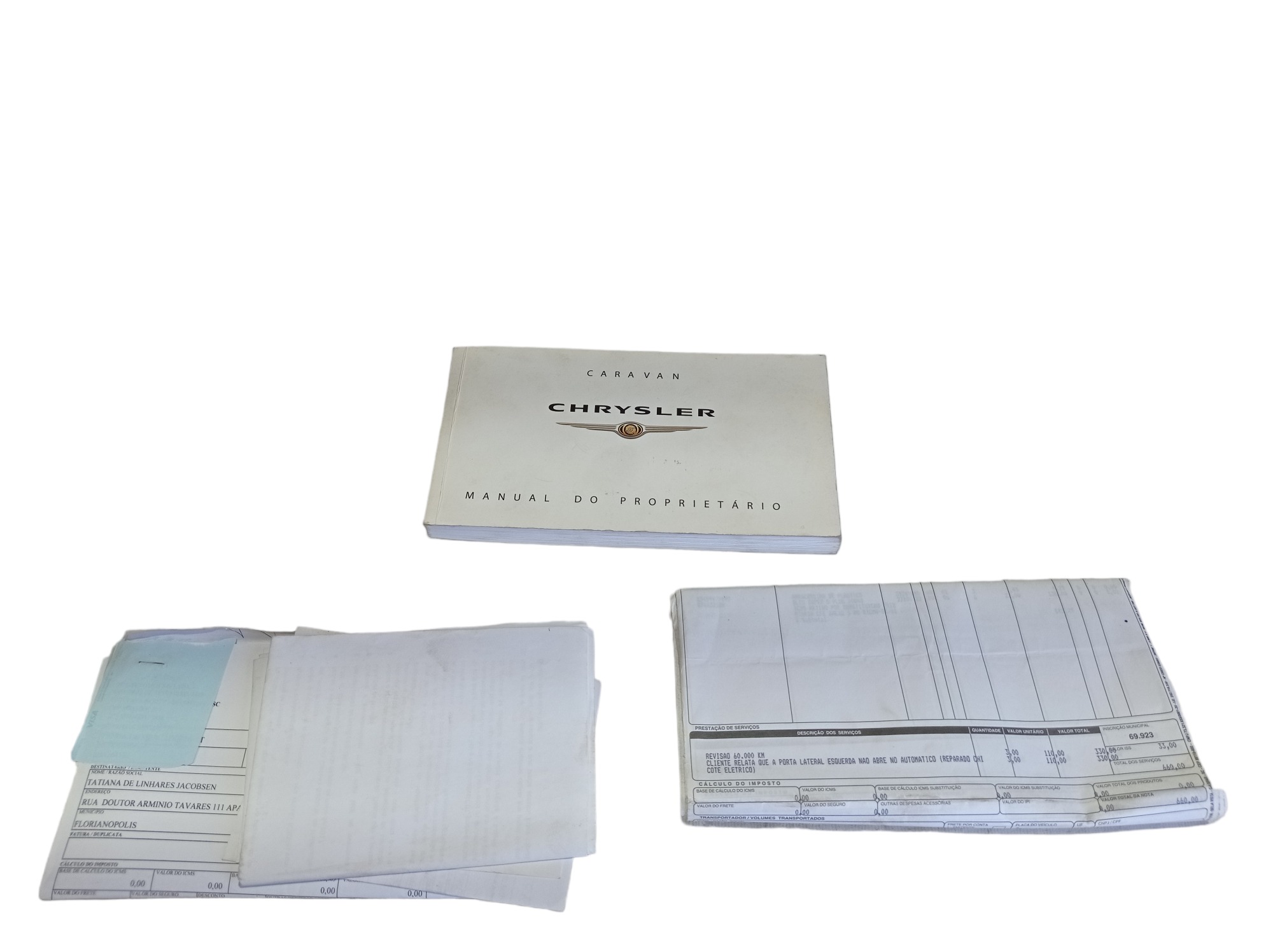 Manual Do Proprietário Grand Caravan Limited 2005 V586 4