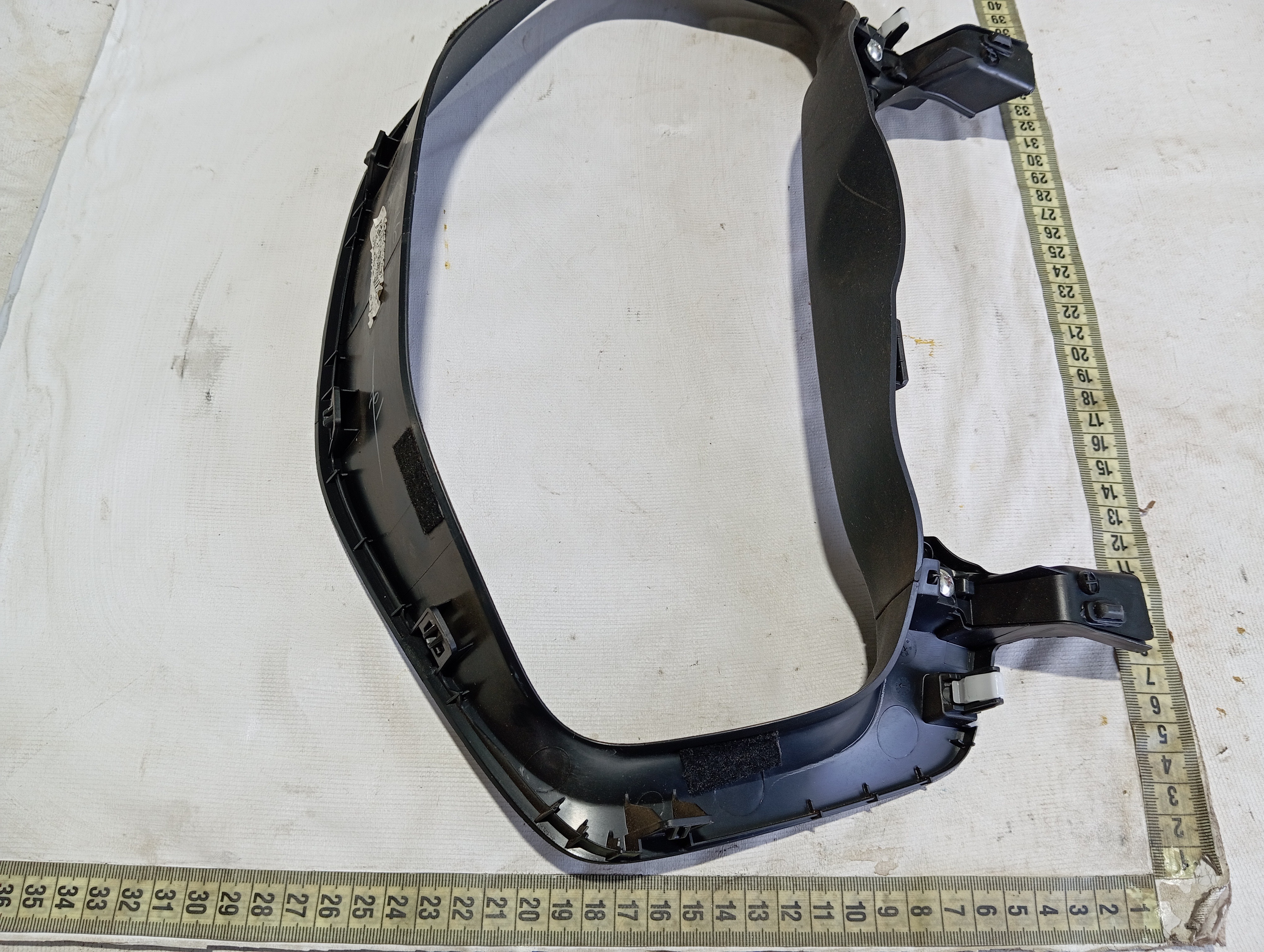 Moldura Painel Instrumentos Honda Hrv 2020 A 2025 V602 Preto 9