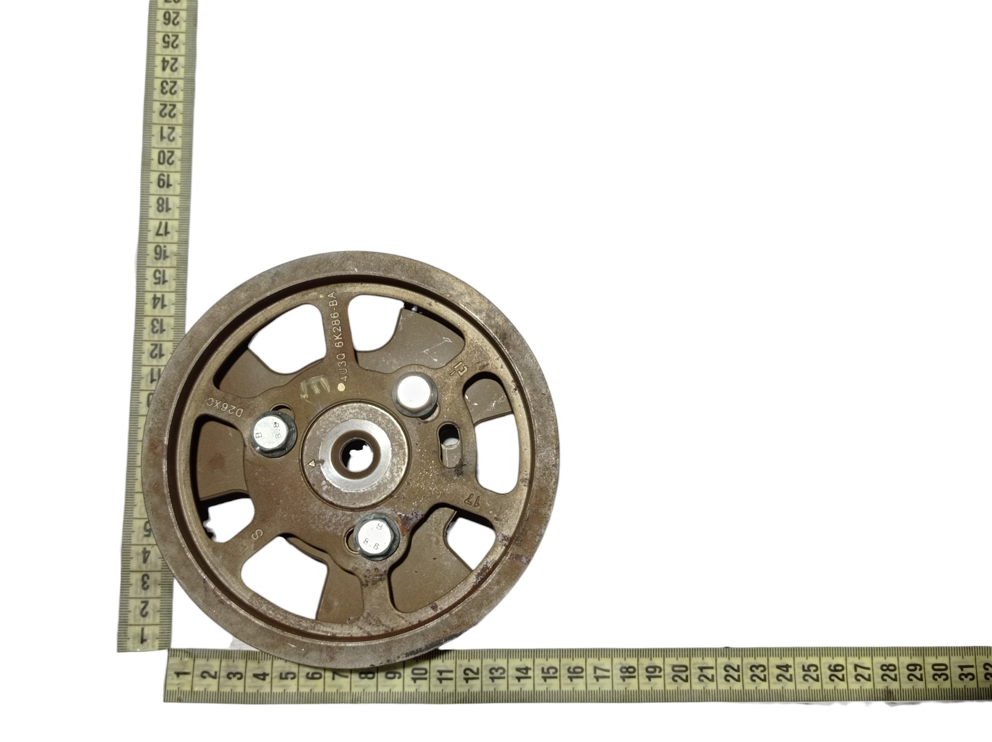 Polia Virabrequim Esquerda Land Rover Discovery 5 2020 V562 8