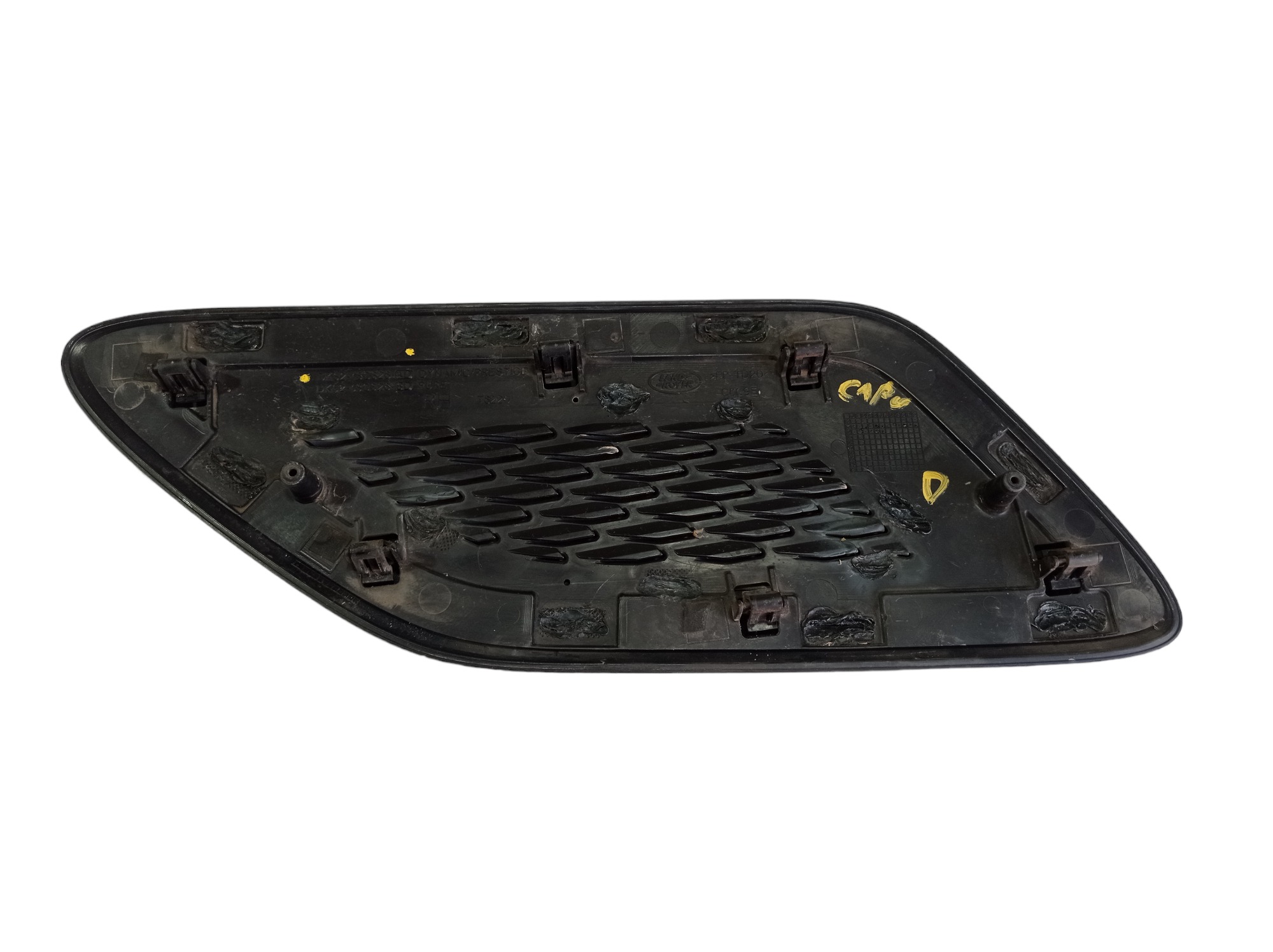Moldura Direita Capô Land Rover Range Rover Sport 2014 V573 Preto 7