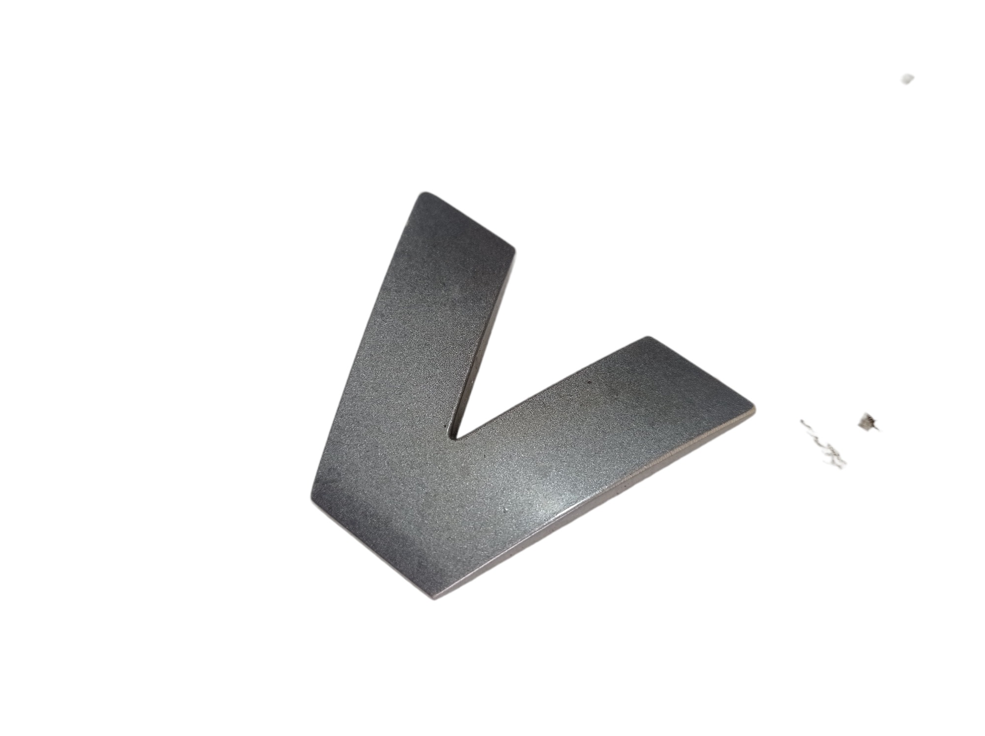 Emblema Letra V Capo Land Rover Discovery 4 2010 A 14 V582 Cinza 2