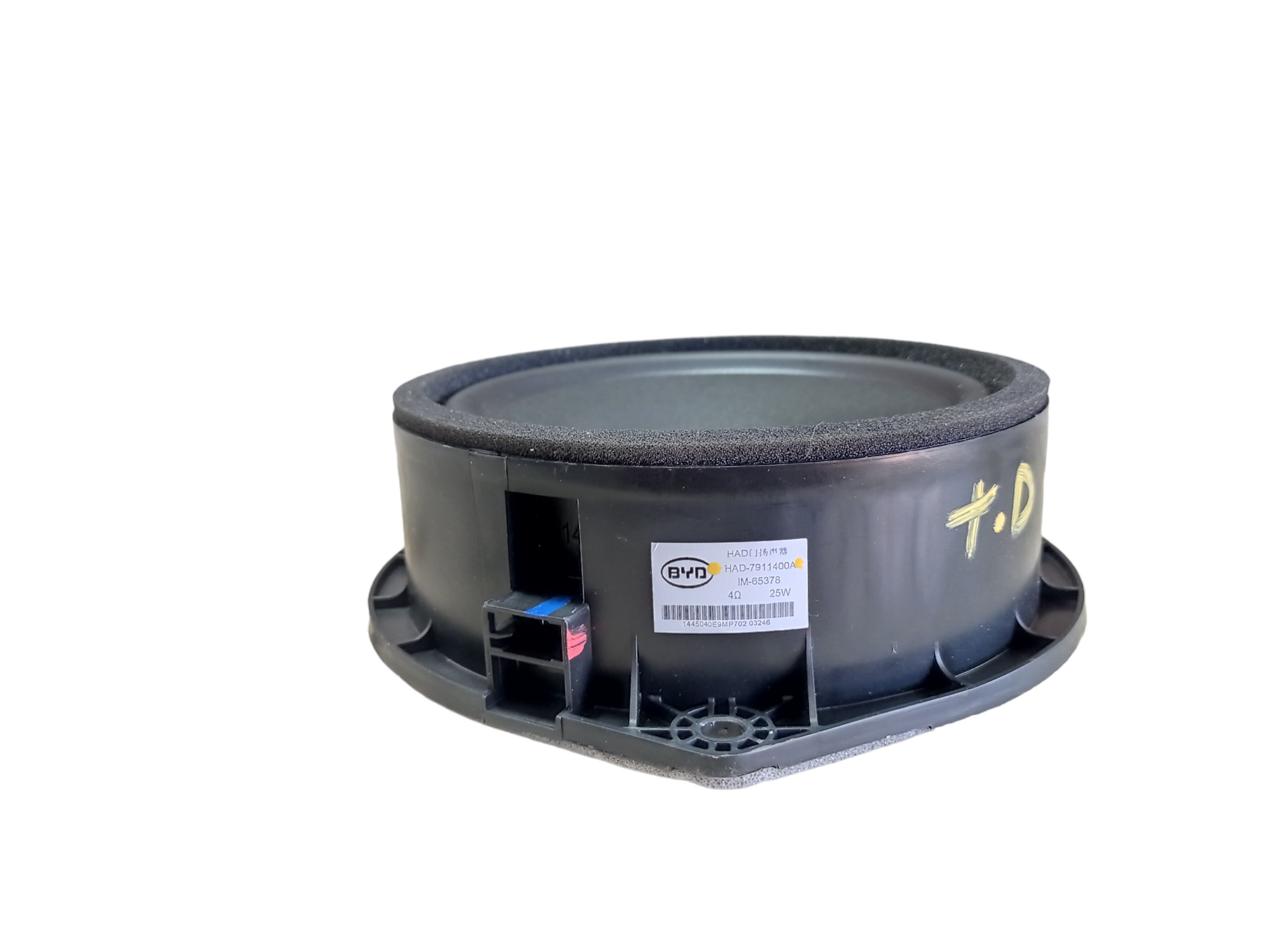 Alto Falante Porta Trase Direita Byd Dolphin Gs 2024 25 V596 Preto 4