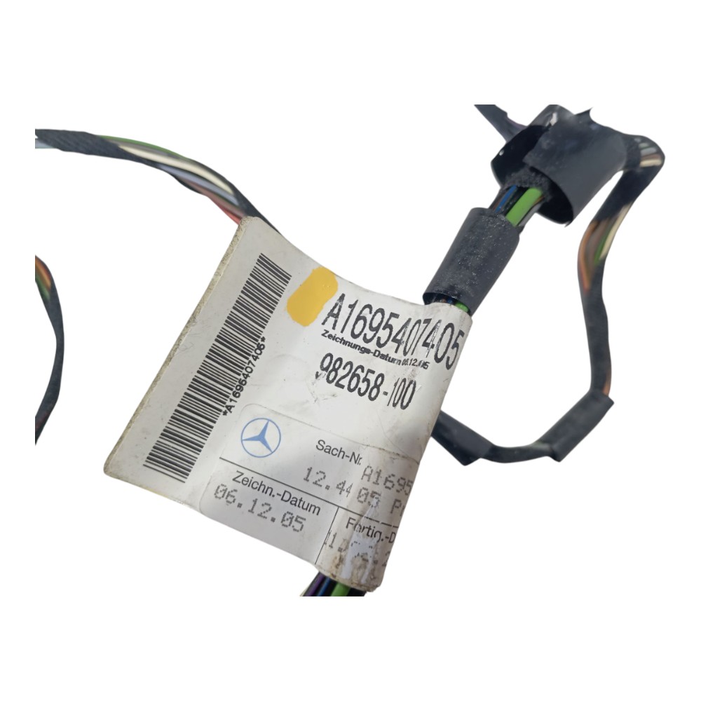 Chicote Porta Dianteira Esquerda Mercedes B180 2010 V630 2