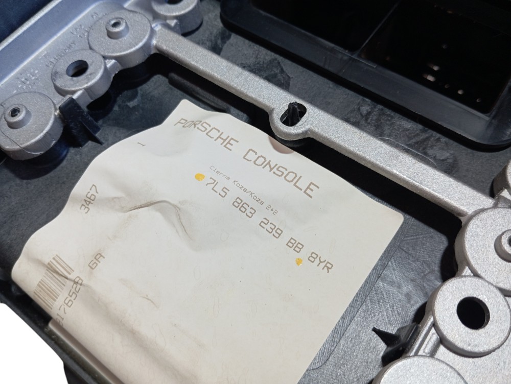 Console Central Porsche Cayenne 2003 V371 9