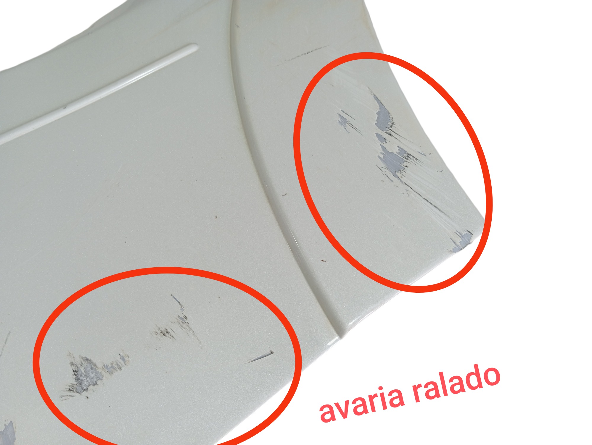 Aplique Porta Traseira Esquerda Pajero Full 2020 V599 Branco 5